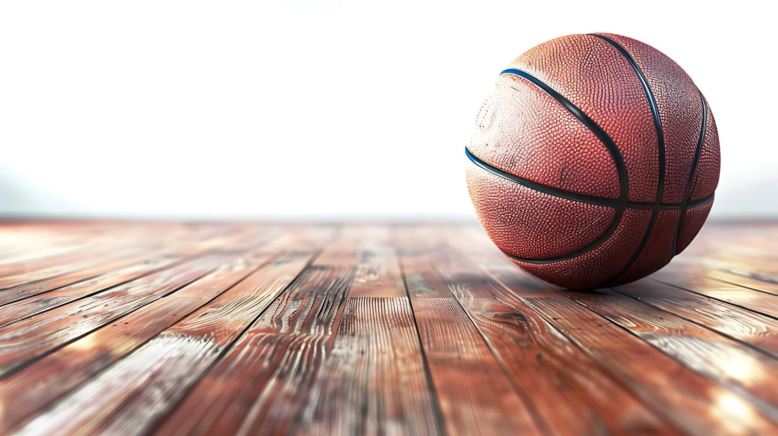 Dramatic Basketball Court Illuminated by Spotlight — free download from Dotvec