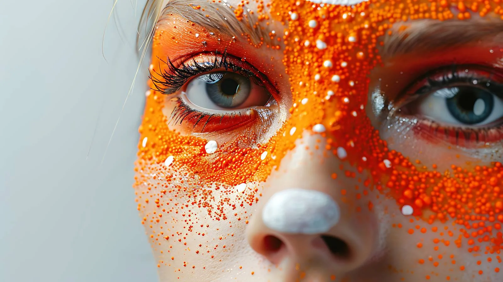 Basketball design on lady's face outline — free download from Dotvec