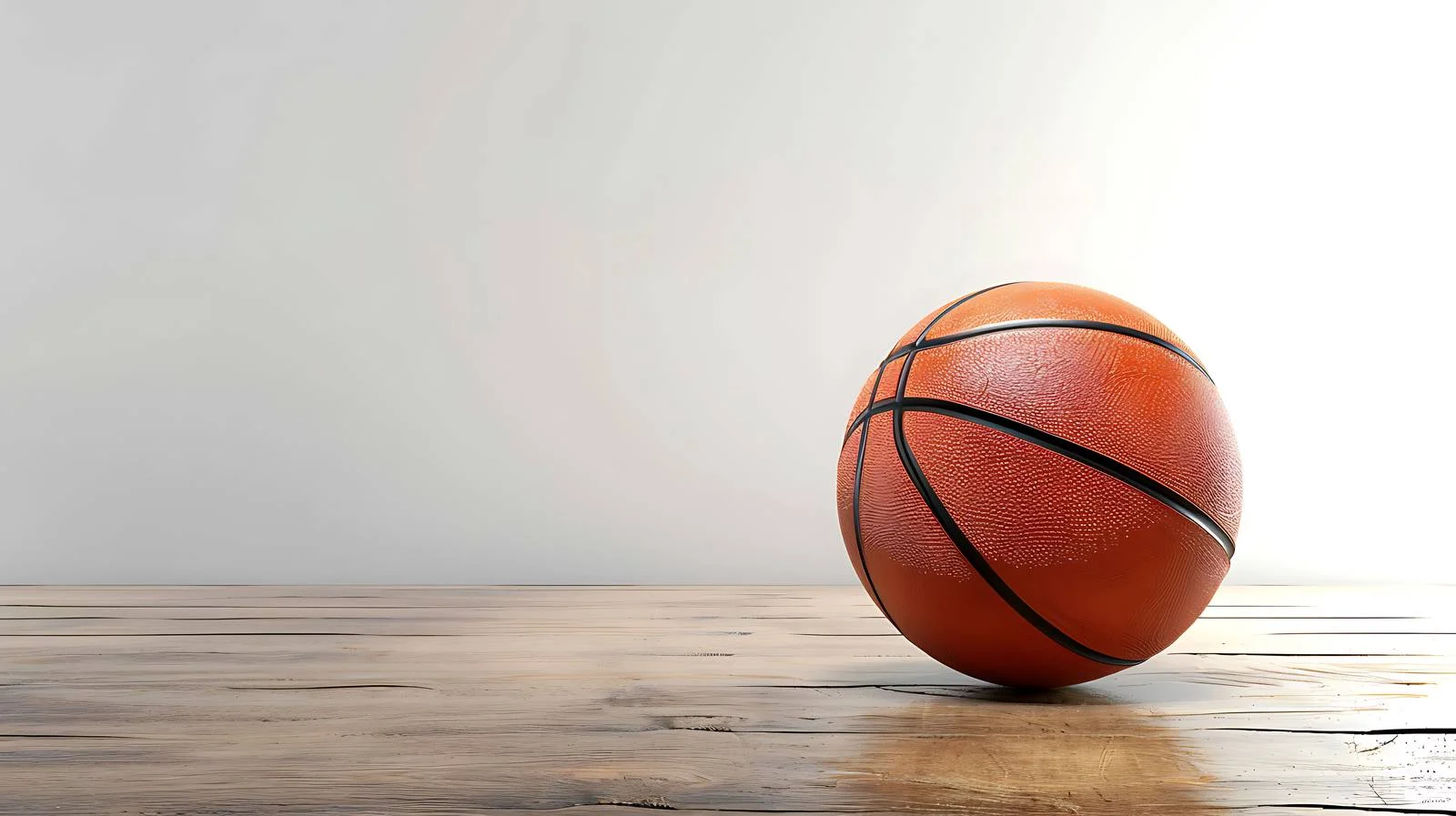 Elevated basketball court with focused lighting — free download from Dotvec