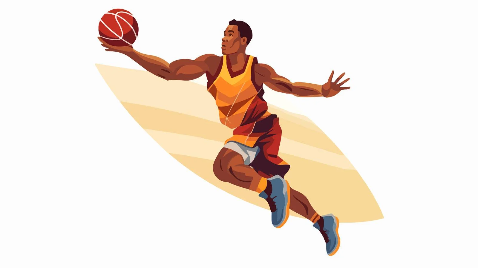 Basketball Action Throw — free download from Dotvec