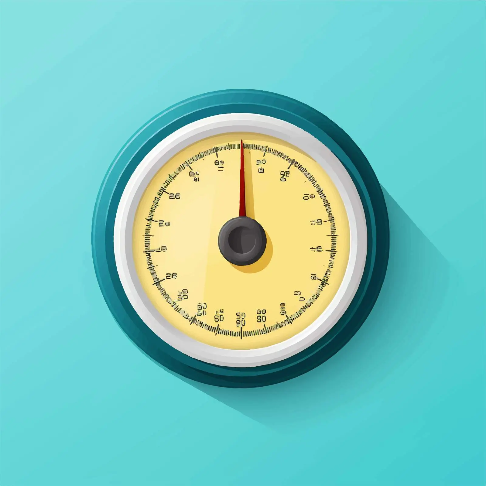 Minimalist Bathroom Scales Vector Illustration – free bathroom decor image from Dotvec