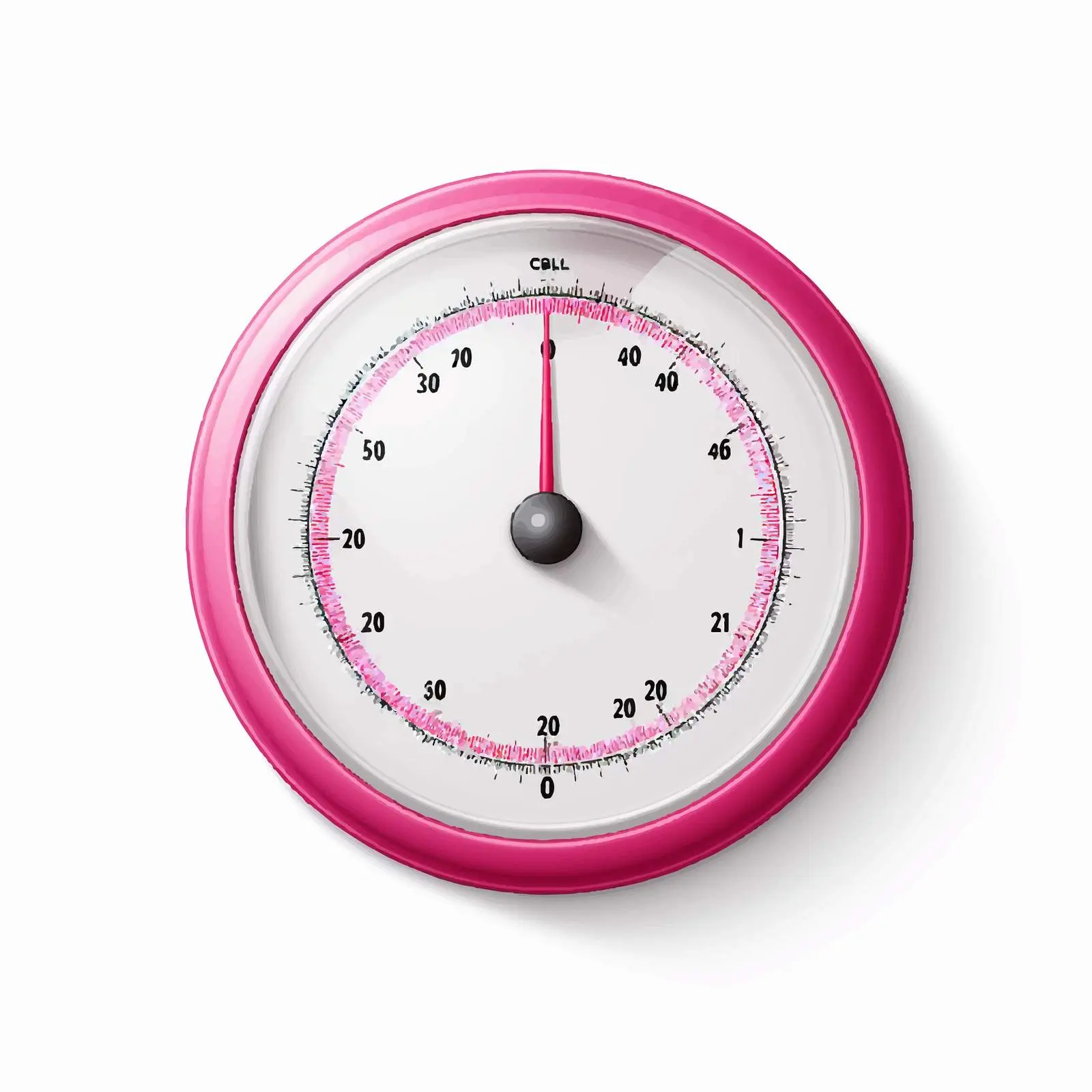 Vector Illustration of Bathroom Scales on White Background – free bathroom decor image from Dotvec