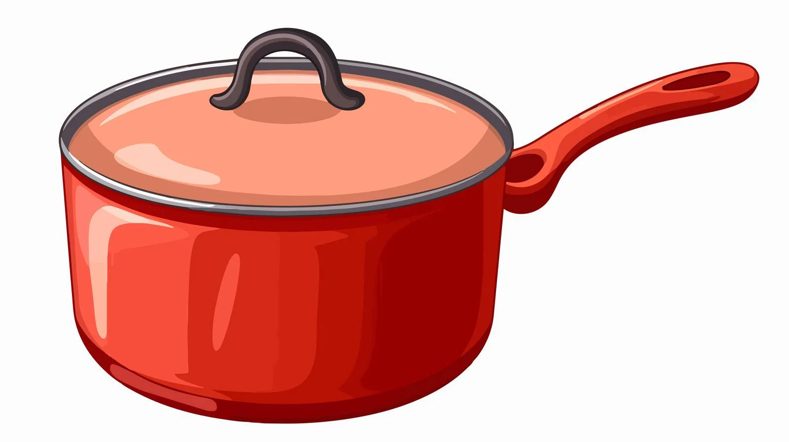 Vintage Cartoon Saucepan Illustration — free download from Dotvec