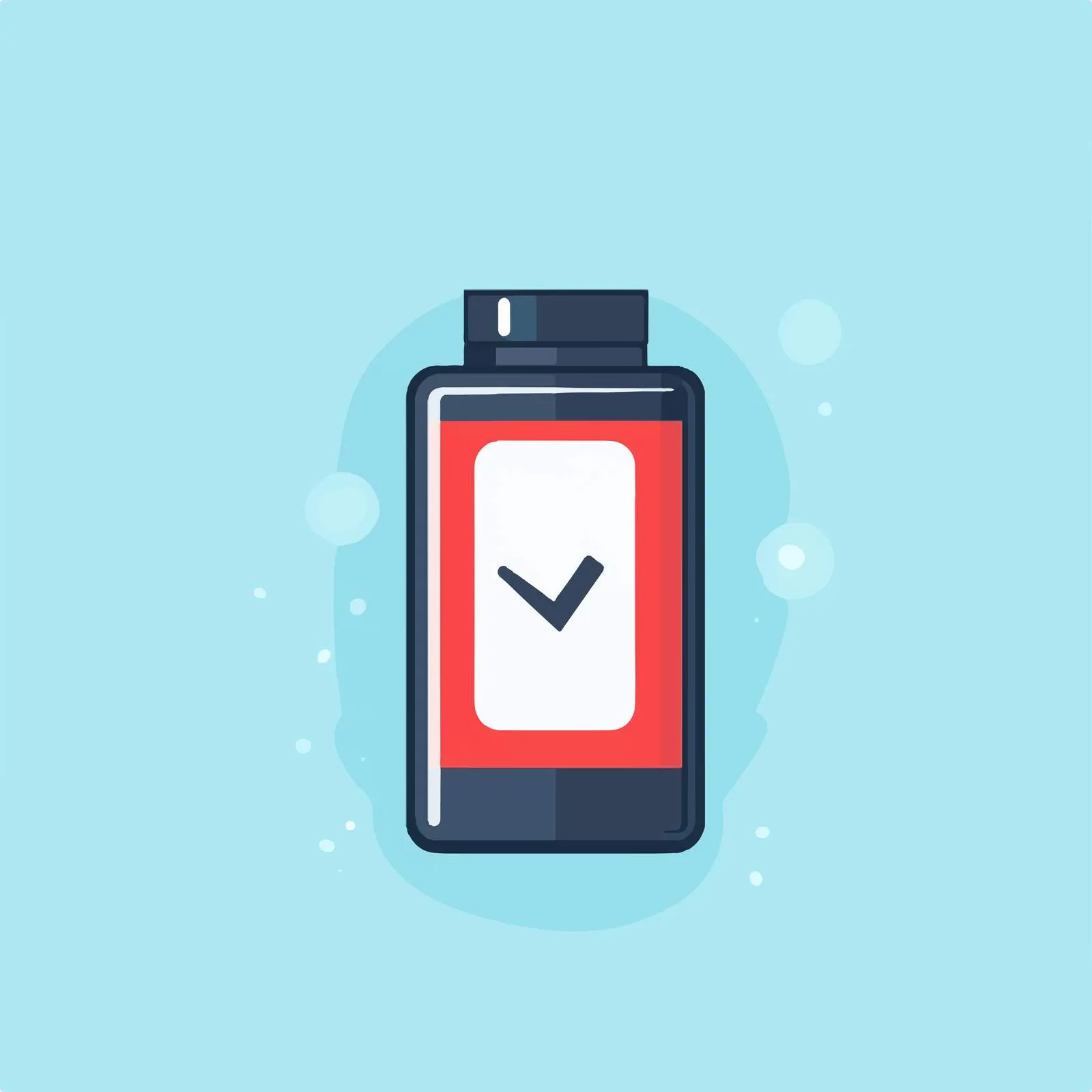 Isolated Battery Design Vector Illustration — free download from Dotvec