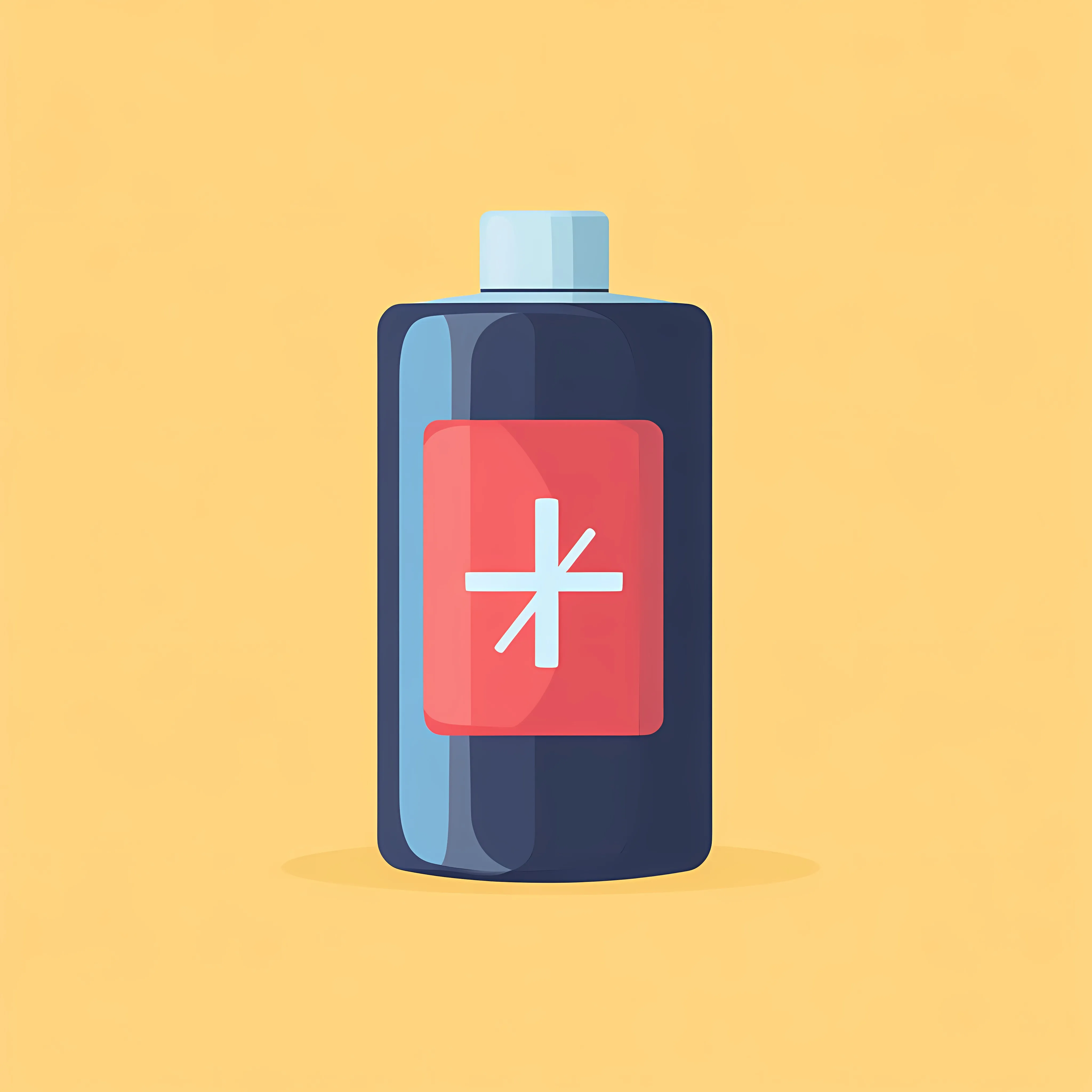 Isolated Battery Design Flat Vector Illustration — free download from Dotvec