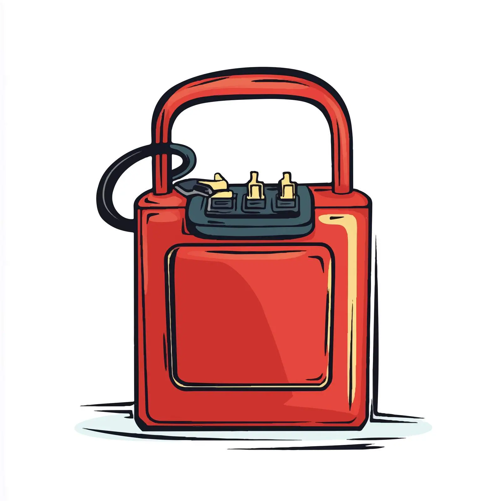 Cartoon Jumper Cables Vector Illustration — free download from Dotvec
