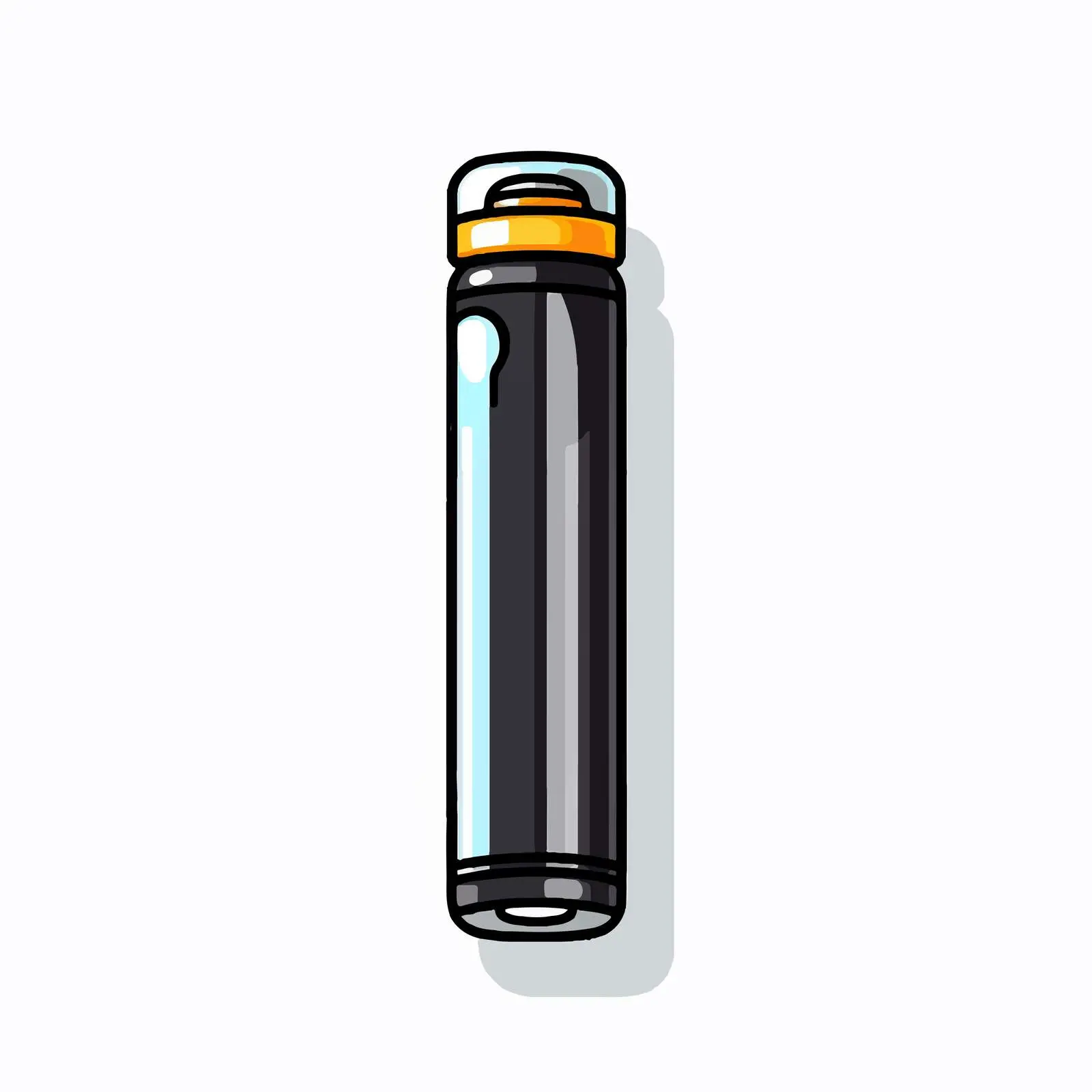 Battery Water Line Vector Illustration – free battery image from Dotvec