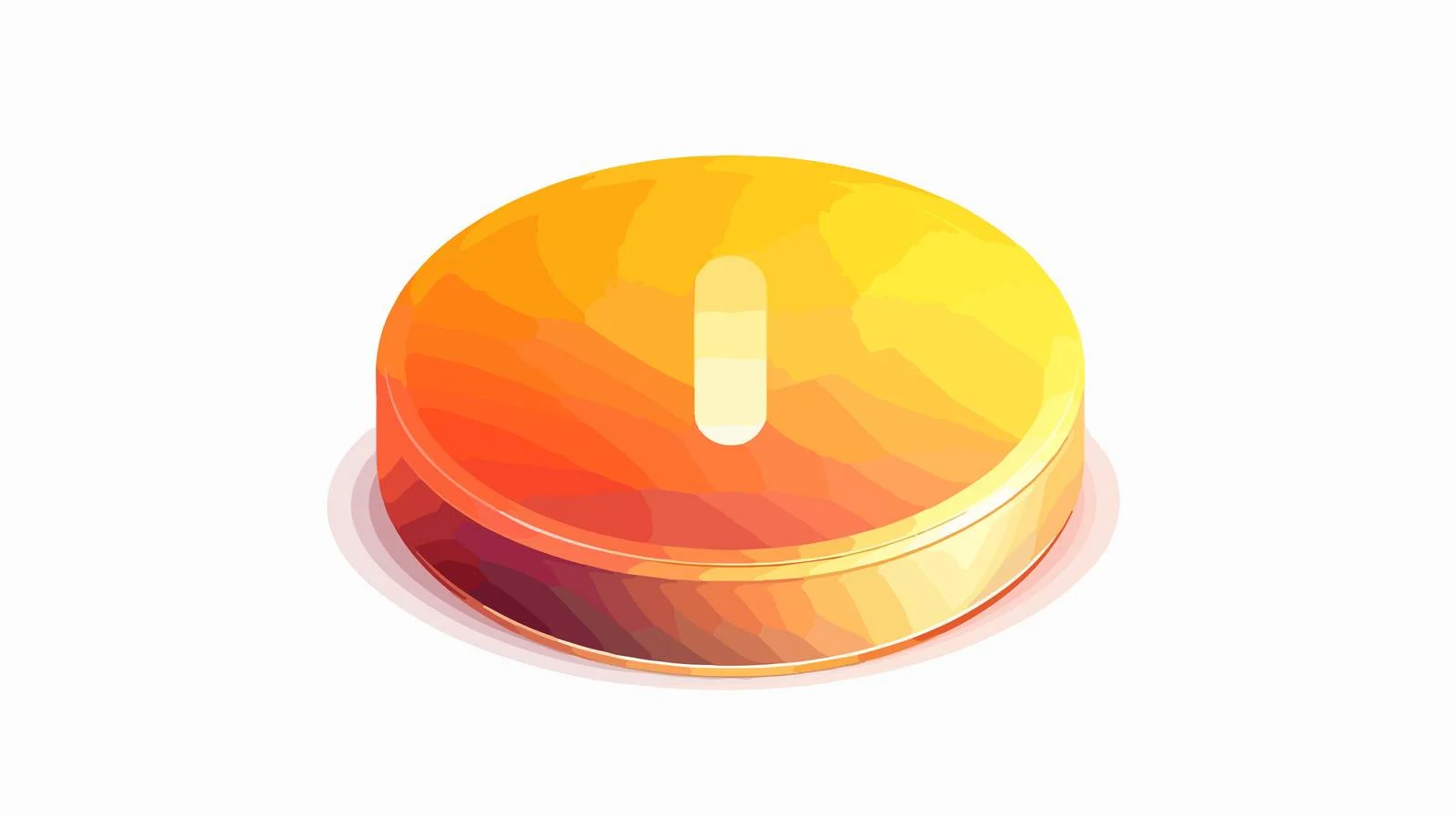 Battery Icon with Warm Gradient Finish — free download from Dotvec