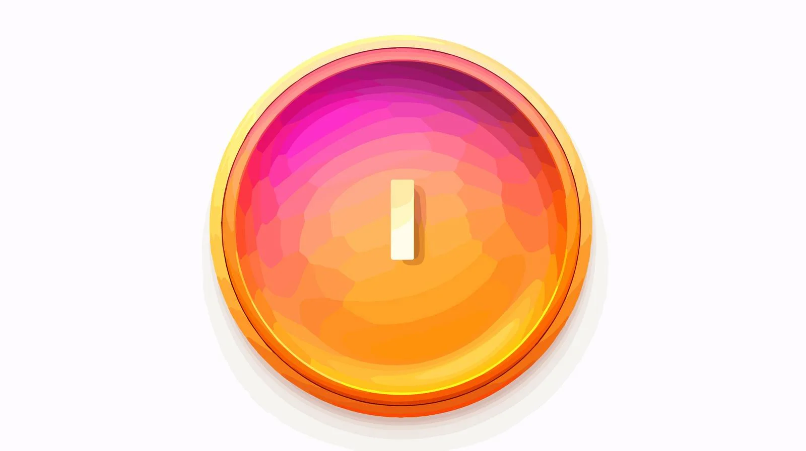 Warm Gradient Battery Icon — free download from Dotvec