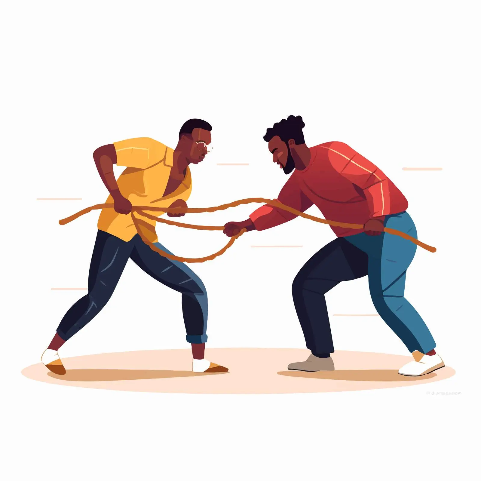 Diverse Friends Engaging in Friendly Combat — free download from Dotvec