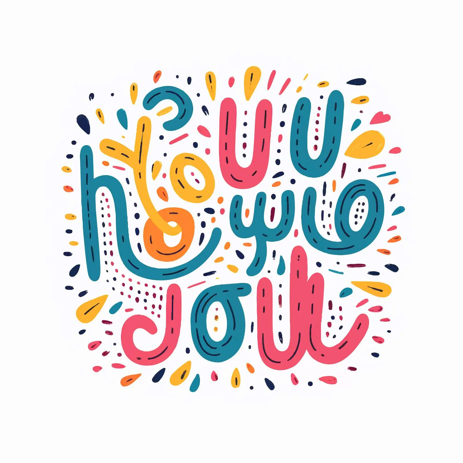 Unique Hand-Drawn Motivational Quote Vector — free download from Dotvec