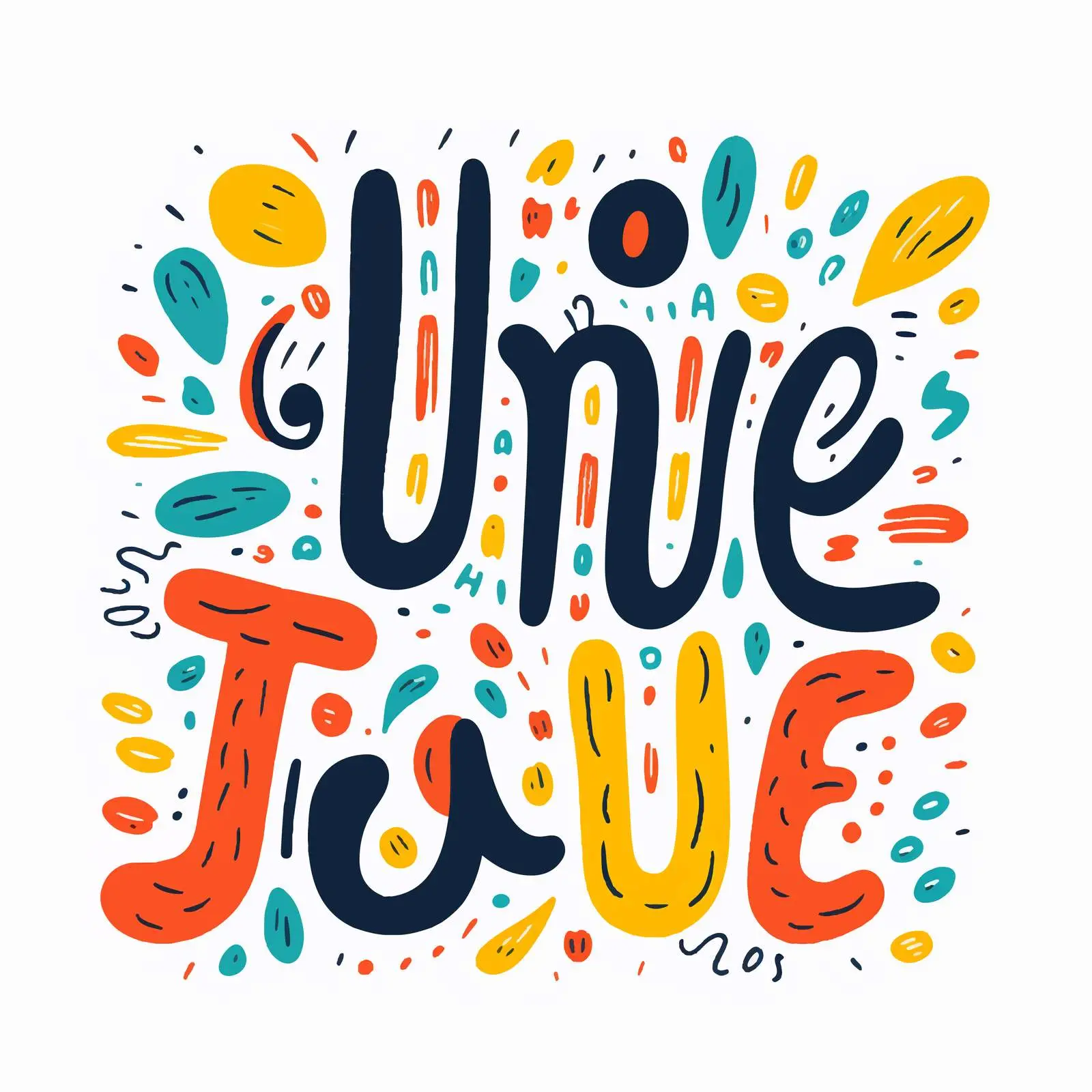 Unique Hand-Drawn Motivational Quote Vector — free download from Dotvec