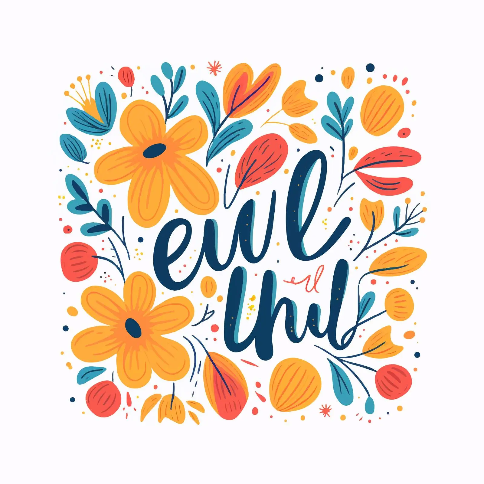 Unique Hand-Drawn Motivational Quote Vector — free download from Dotvec