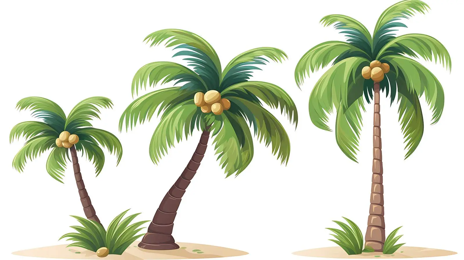 Tropical Beach Palm Tree View — free download from Dotvec