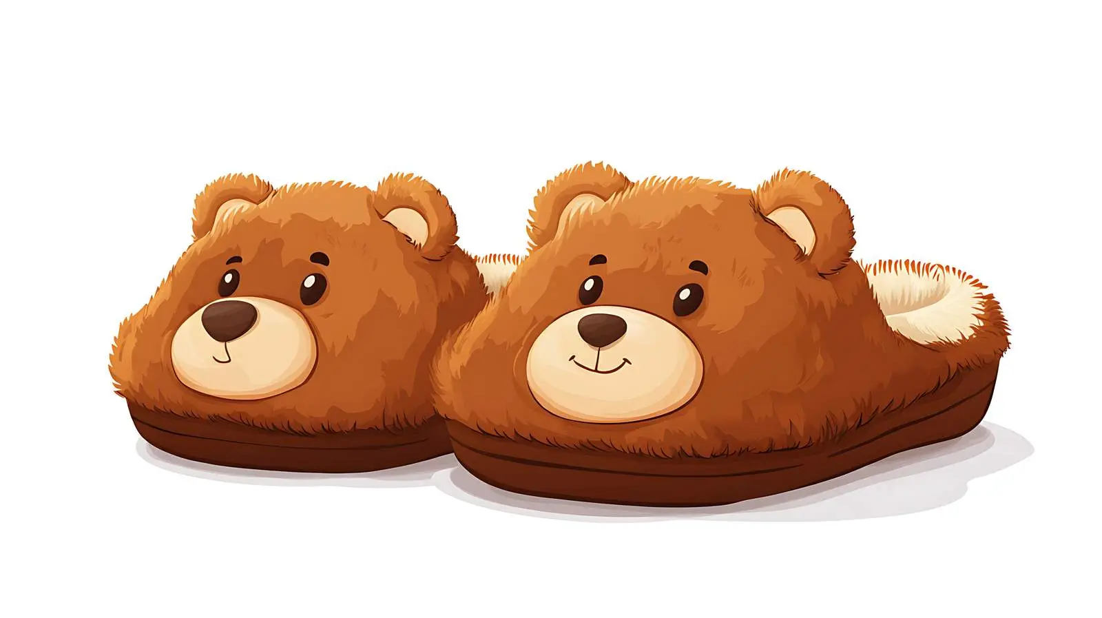 Cozy Bear Foot Slippers For Home — free download from Dotvec