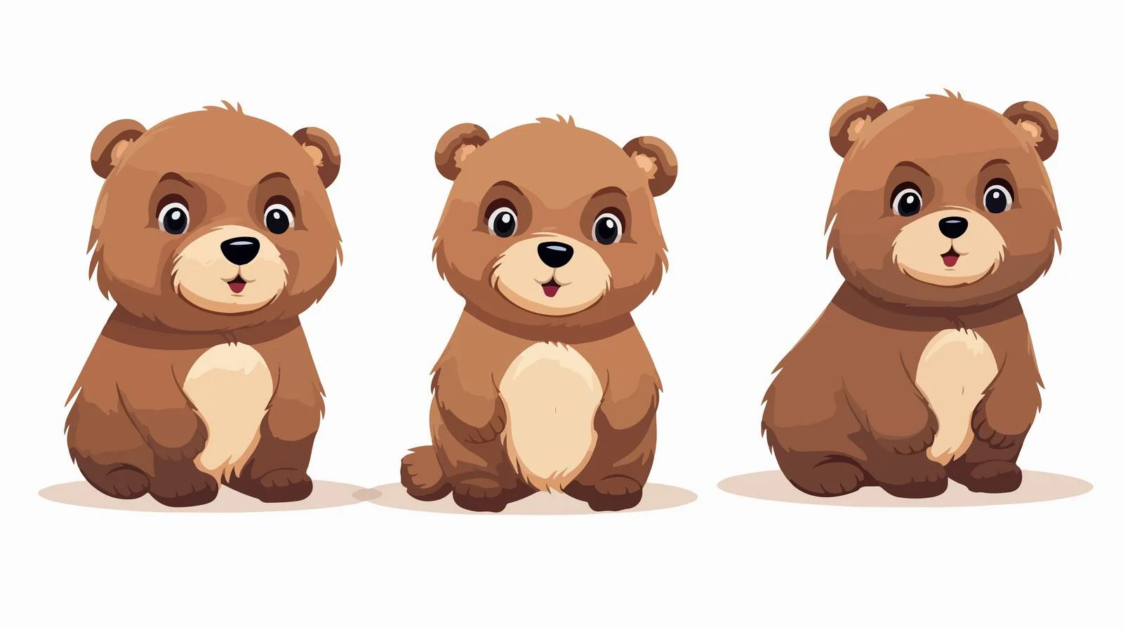 Quality Bear Animal Doll Design — free download from Dotvec