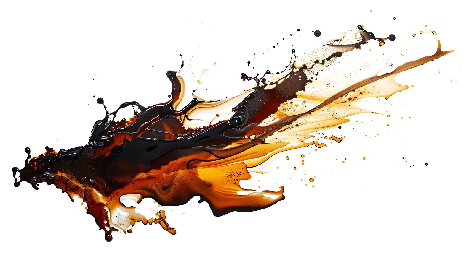 Vibrant Gasoline Stain Artistic Abstract Design — free download from Dotvec