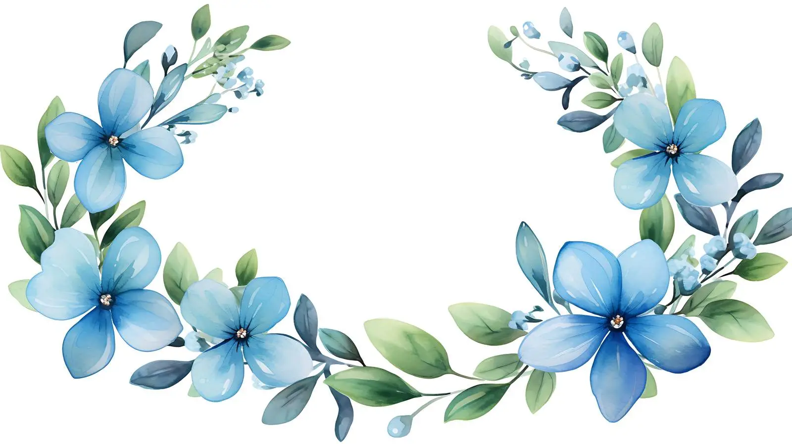 Elegant Floral Round Frame Design — free download from Dotvec