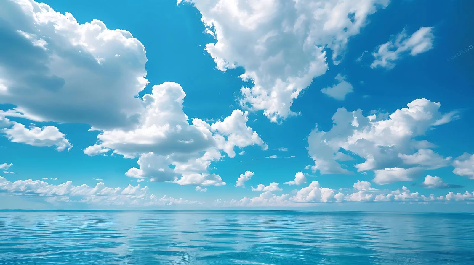 Serene Ocean Horizon — free download from Dotvec