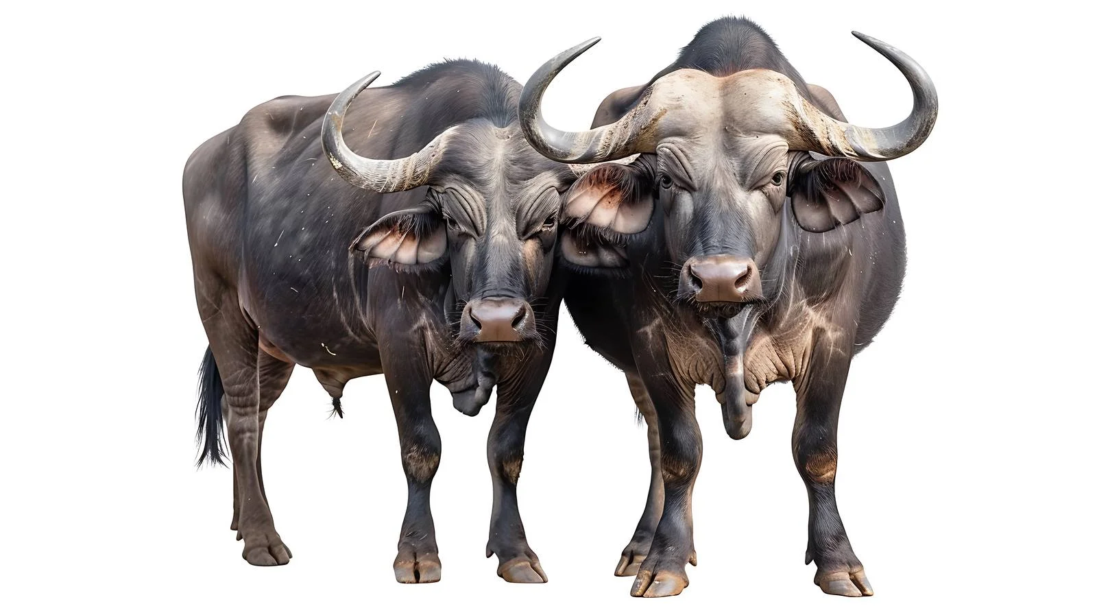 Buffalo Harmony on Rural Farm — free download from Dotvec