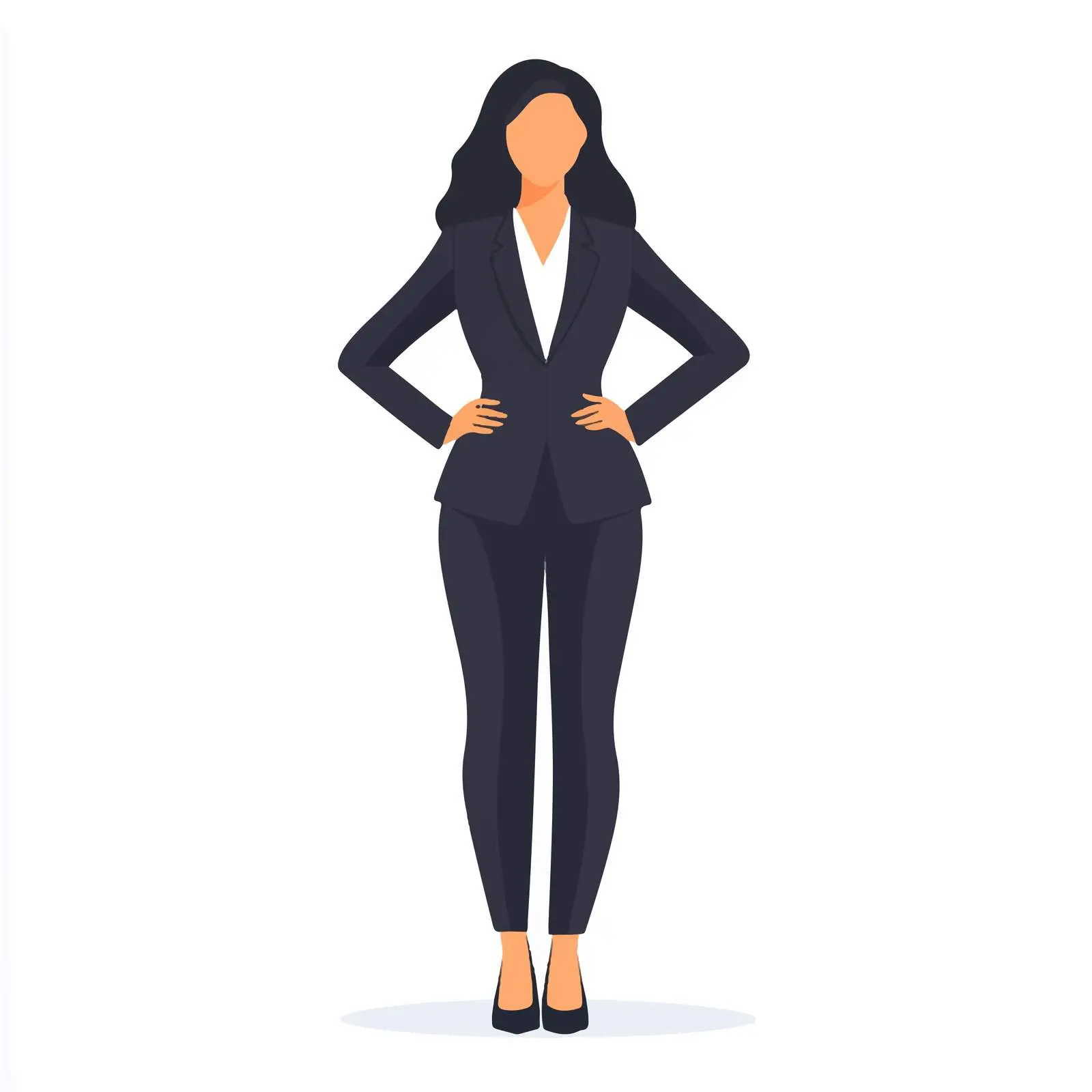 Confident Business Woman in Suit — free download from Dotvec