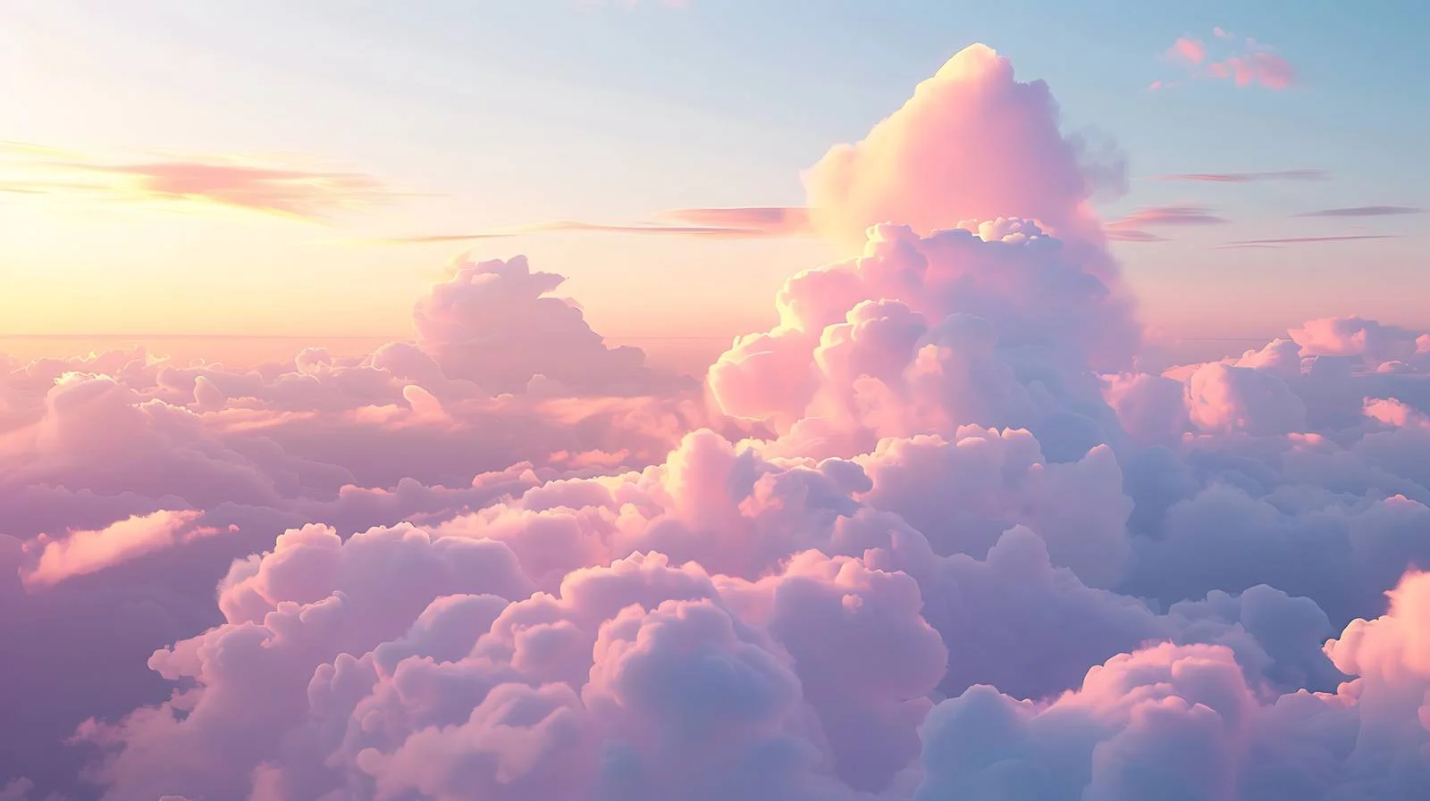 Vibrant Summer Sunset Sky with Beautiful Clouds — free download from Dotvec