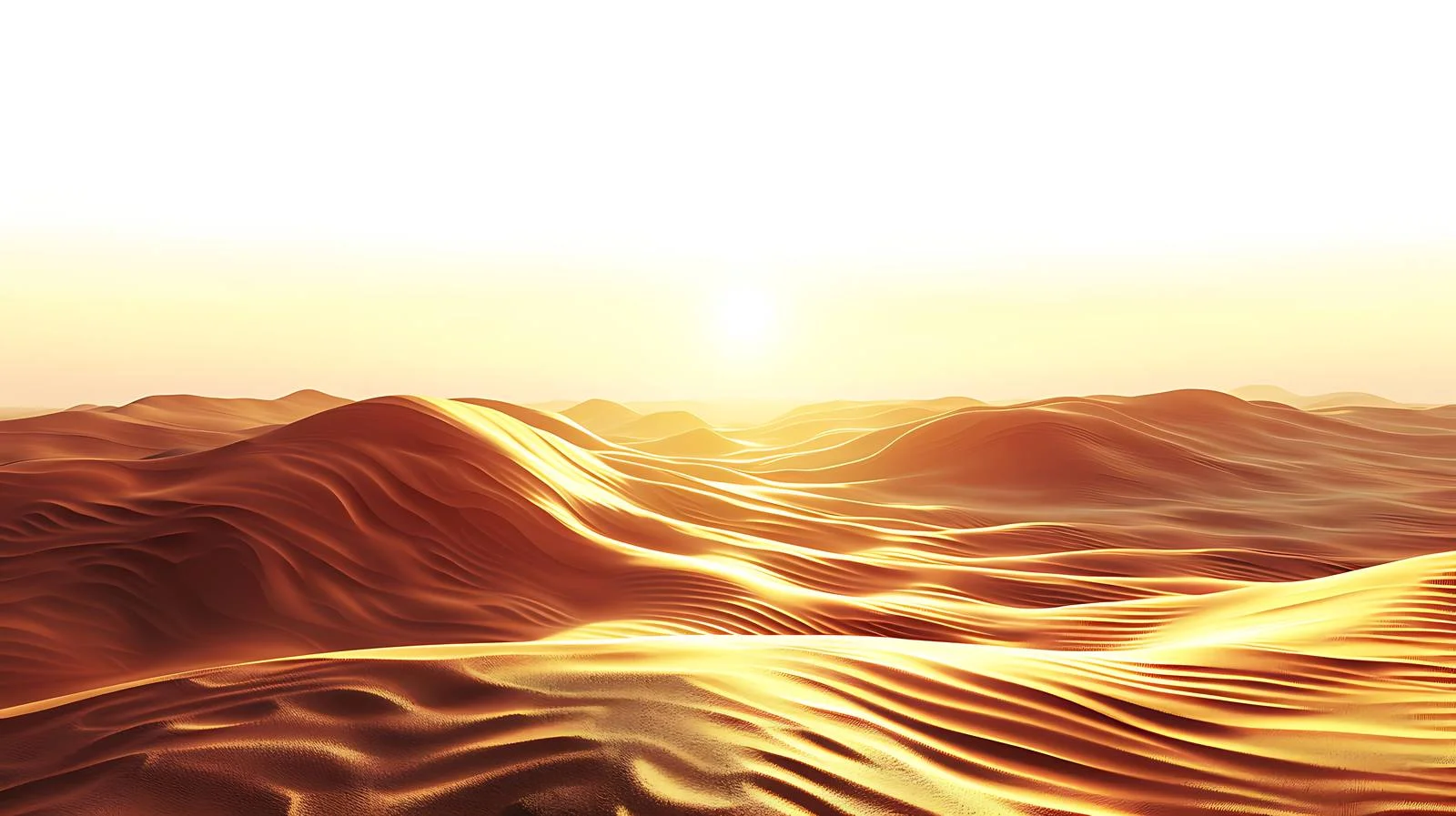 Picturesque Desert Scene Bathed in Golden Light — free download from Dotvec