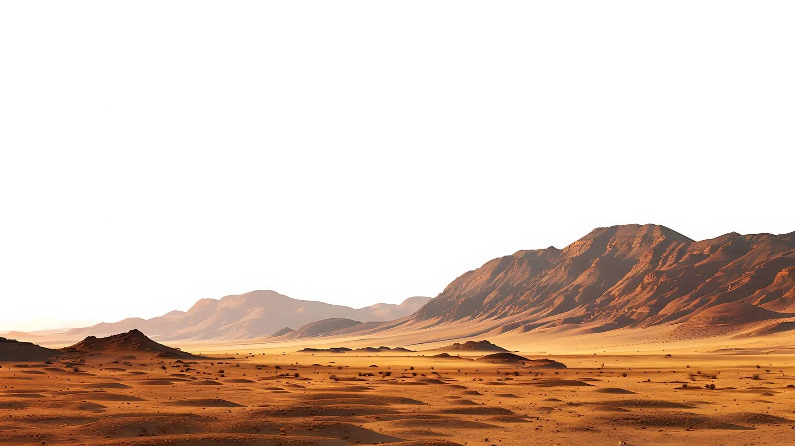 Majestic Desert Landscape at Golden Hour — free download from Dotvec