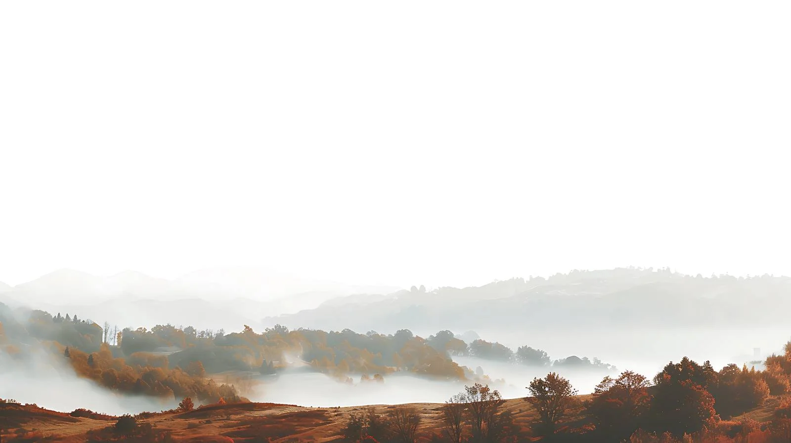 Majestic Autumn Hills in Morning Mist — free download from Dotvec
