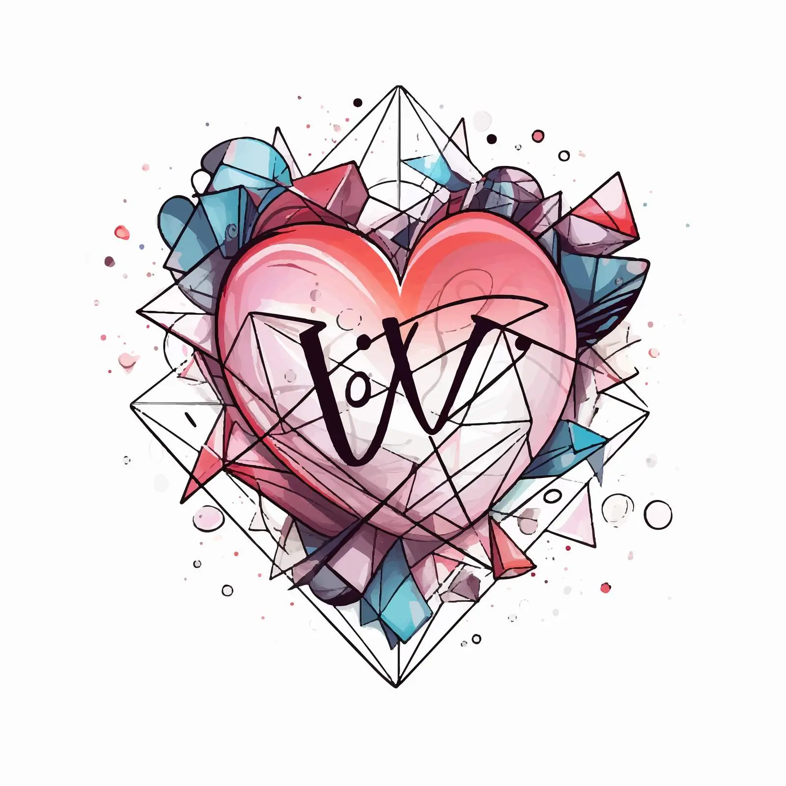 Beautiful Handwritten Love Inscription Vector Art — free download from Dotvec