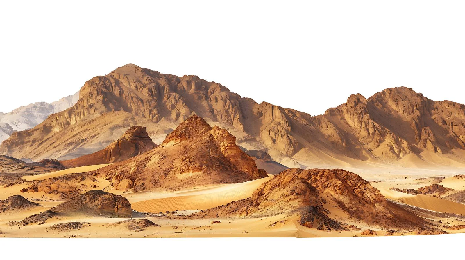 Serene Desert Landscape View — free download from Dotvec