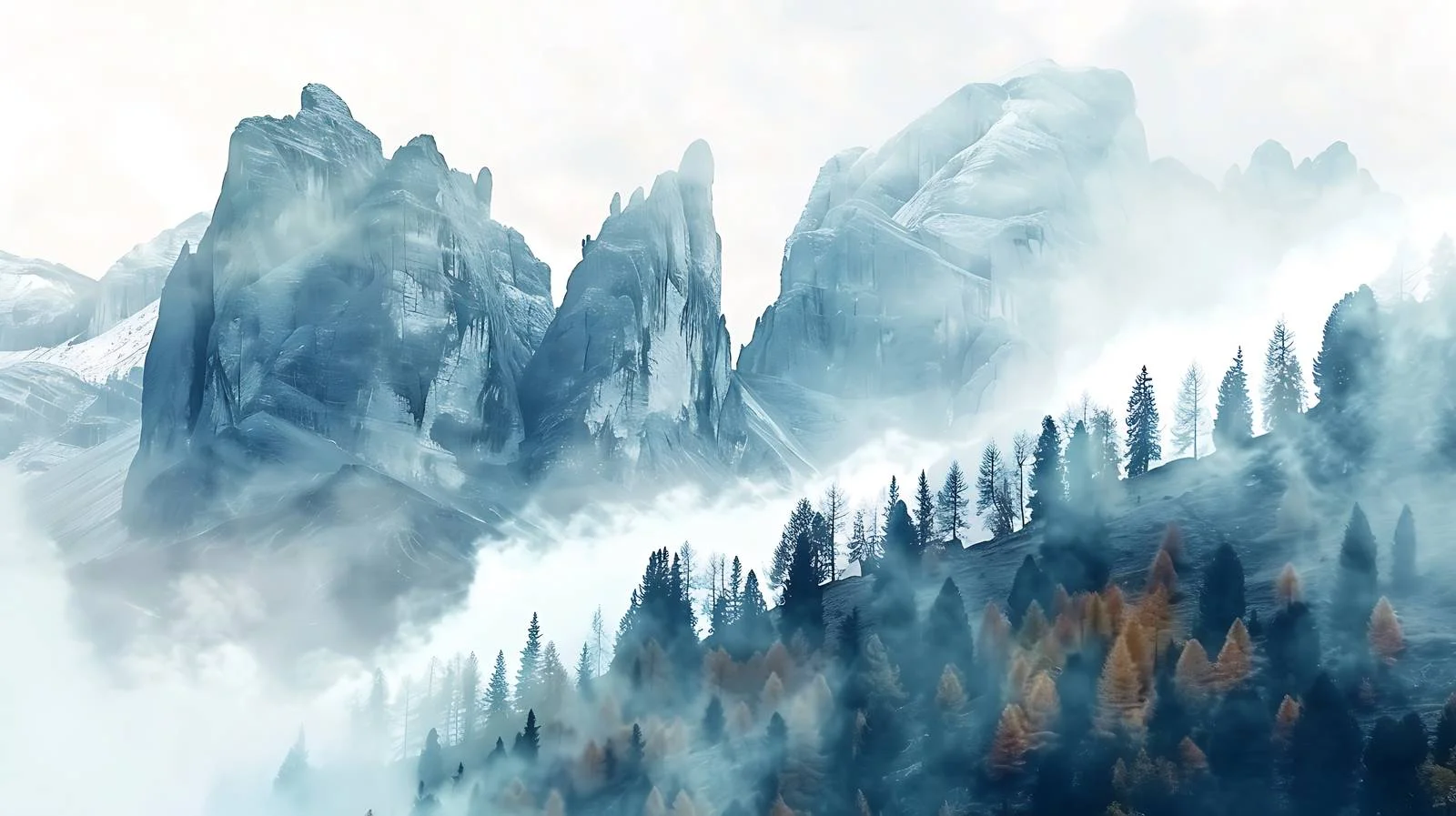 Majestic Italian Dolomites Through Santa Mag — free download from Dotvec