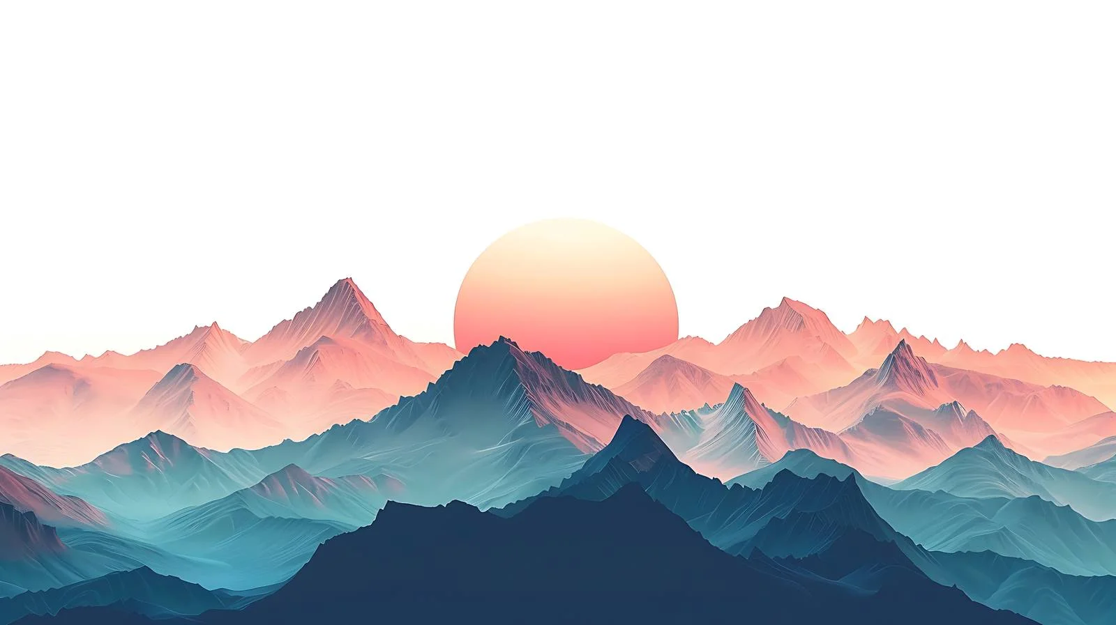 Majestic mountain vista at sunset Isola — free download from Dotvec