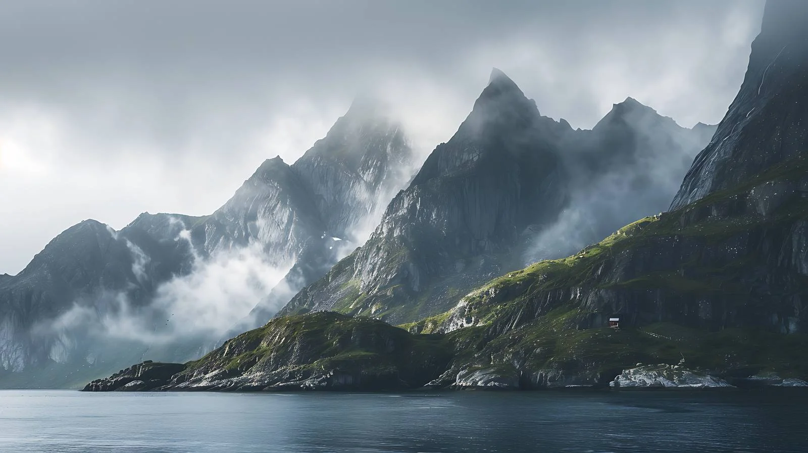 Scenic Morning in Lofoten, Norway – free sakrisoy image from Dotvec
