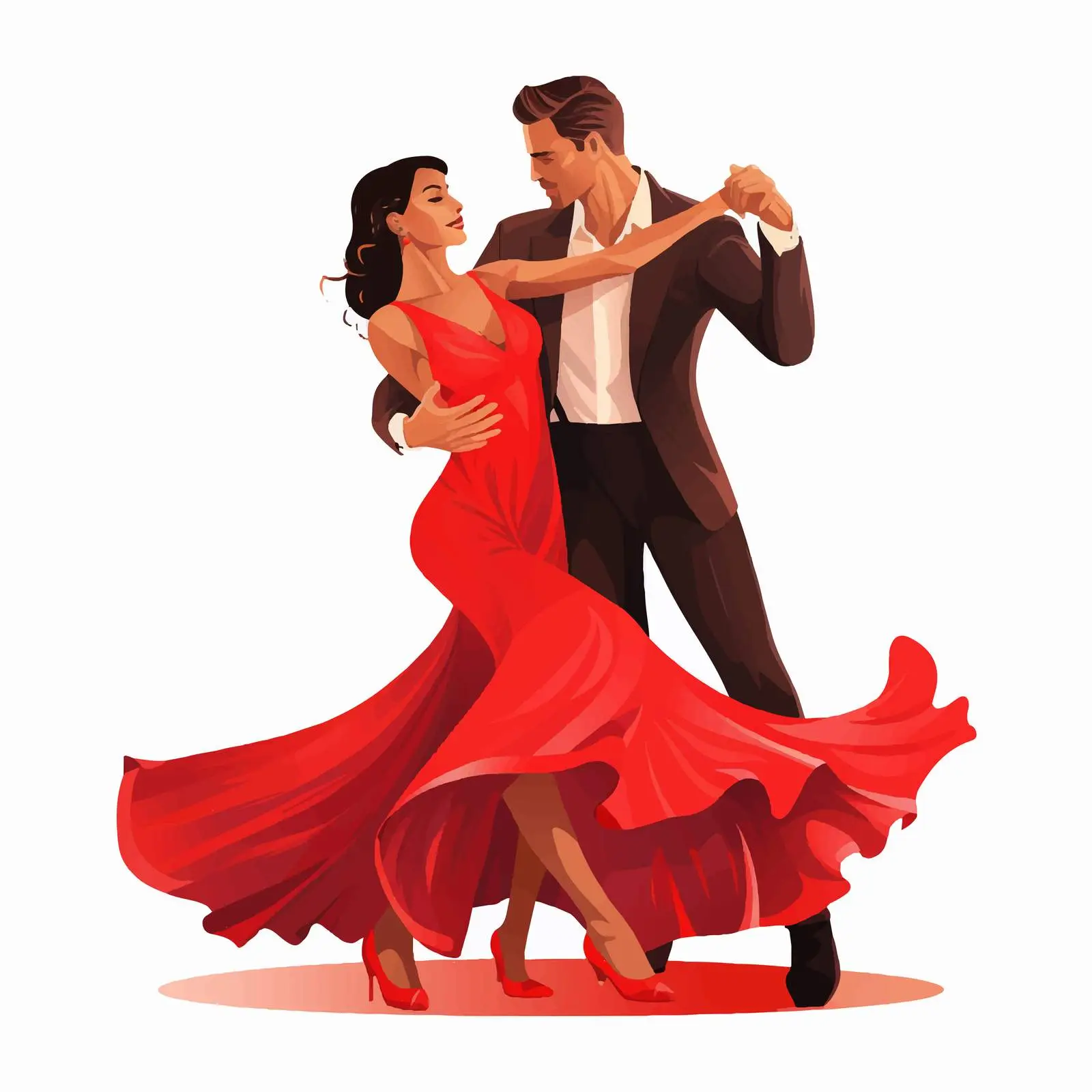 Elegant Couple Dancing in Formal Attire — free download from Dotvec