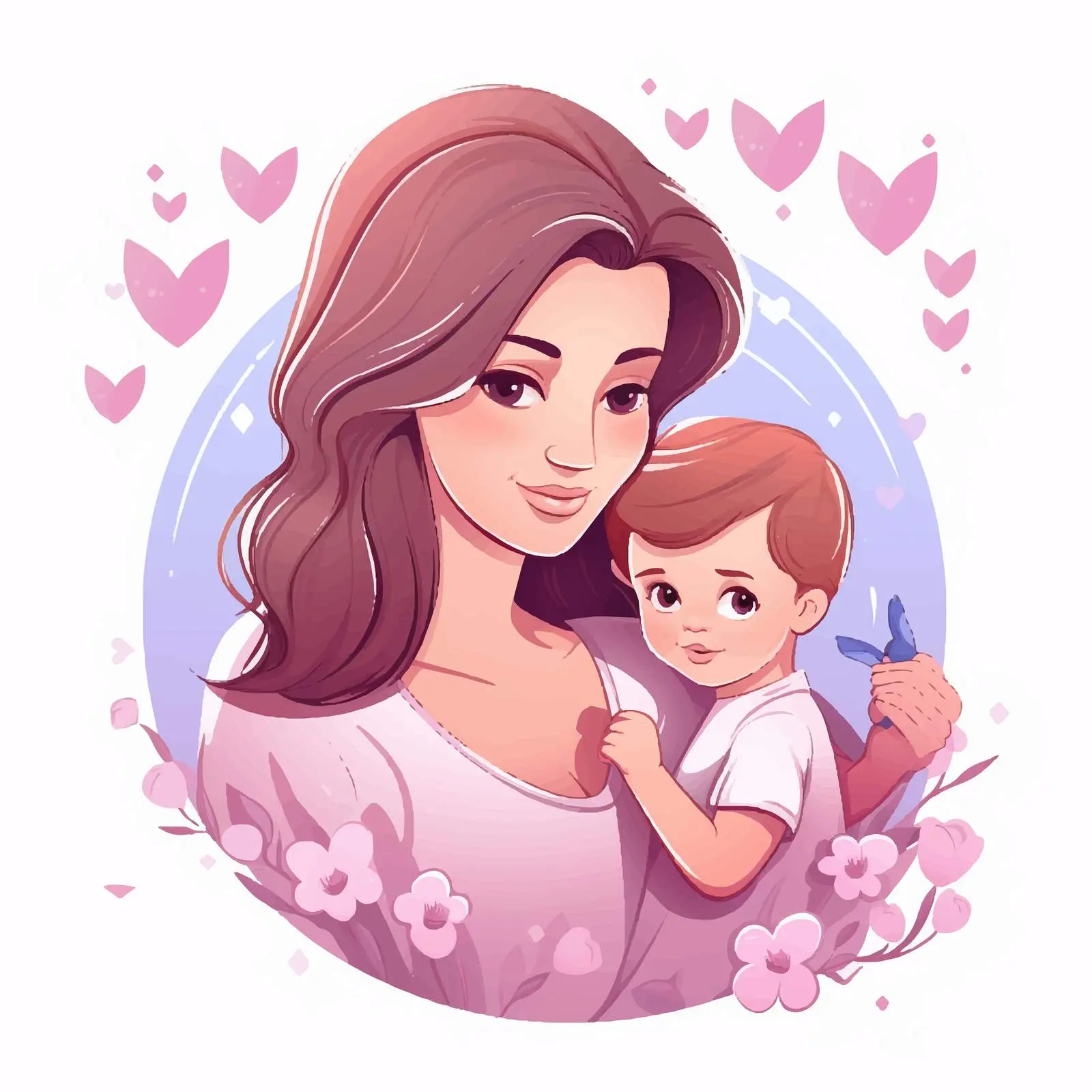 Beautiful Social Media Postcard Design – free thin line image from Dotvec