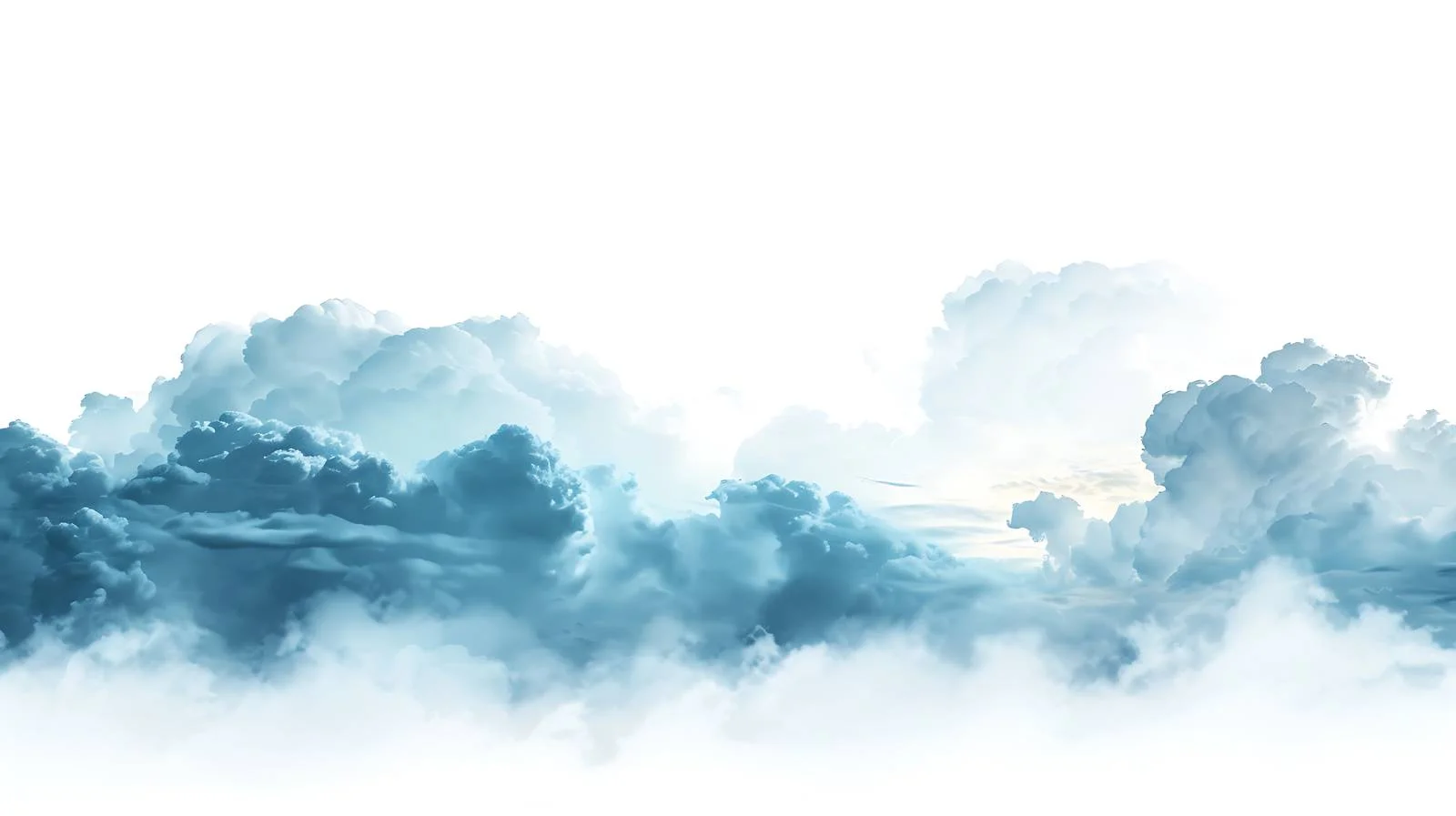 Serene Sky at Pre-Sunset on White — free download from Dotvec