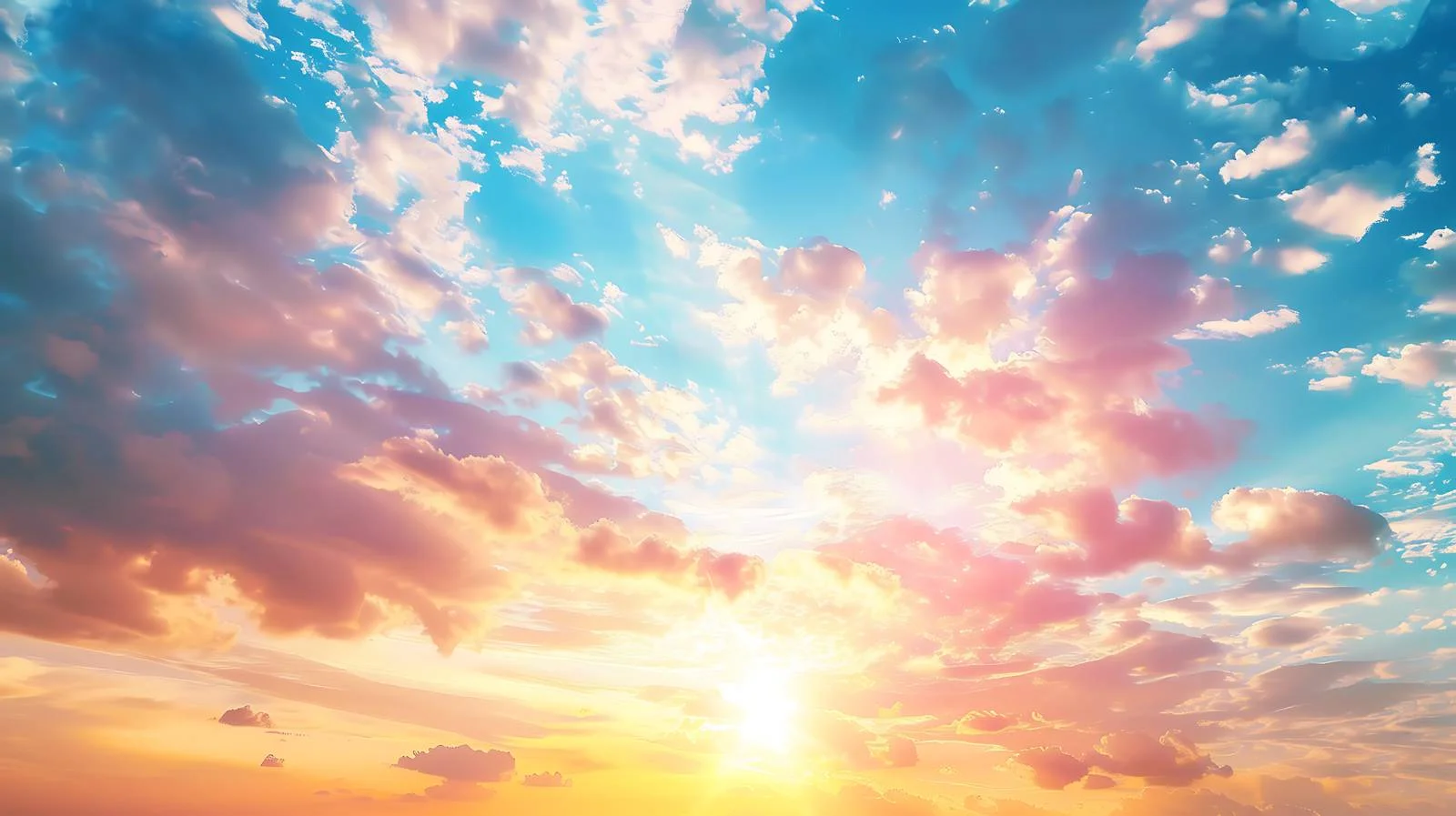 Serene Evening Sky Before Sunset Photo — free download from Dotvec