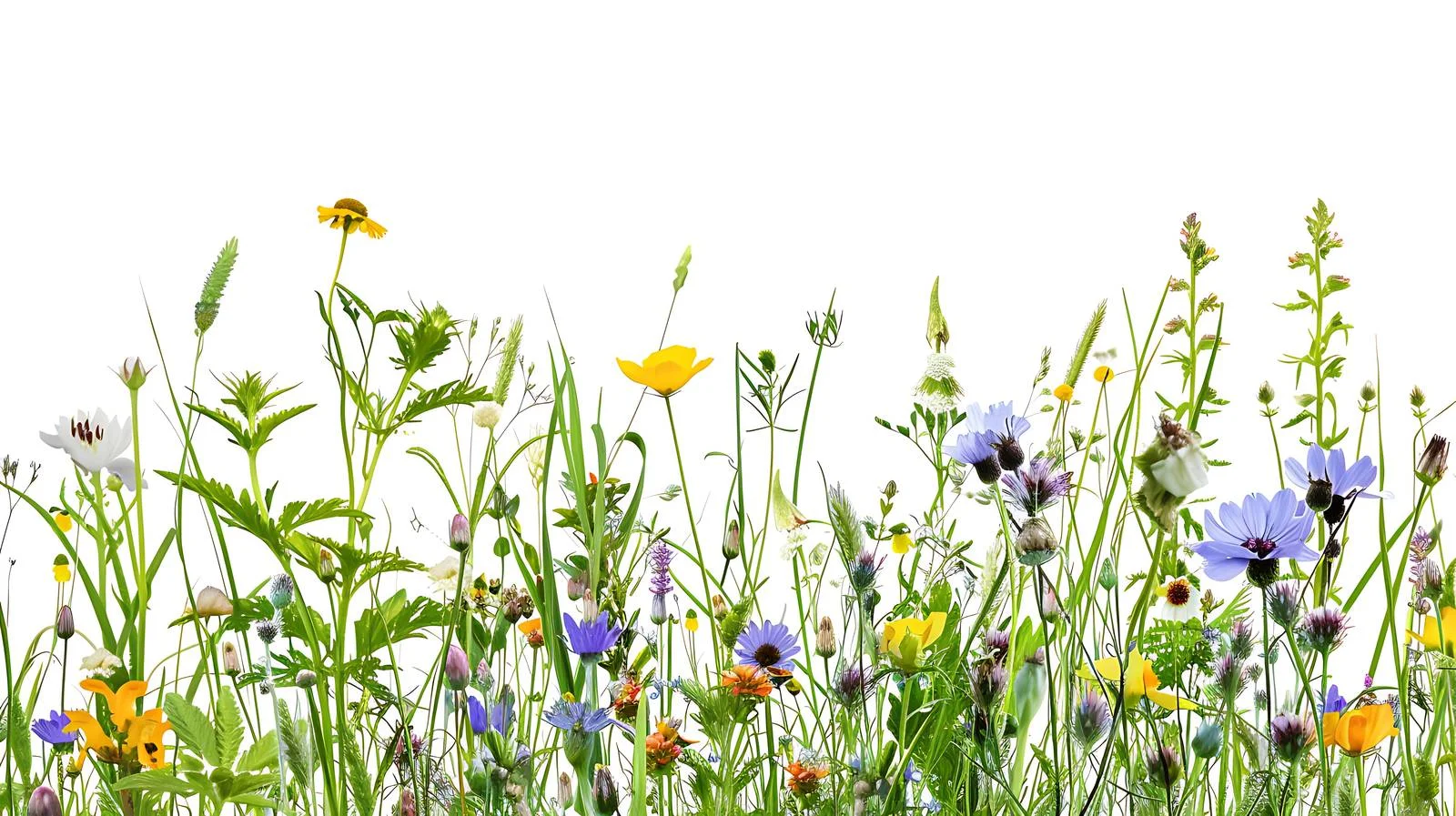 Tranquil Summer Meadow Blooming Under Sunshine — free download from Dotvec