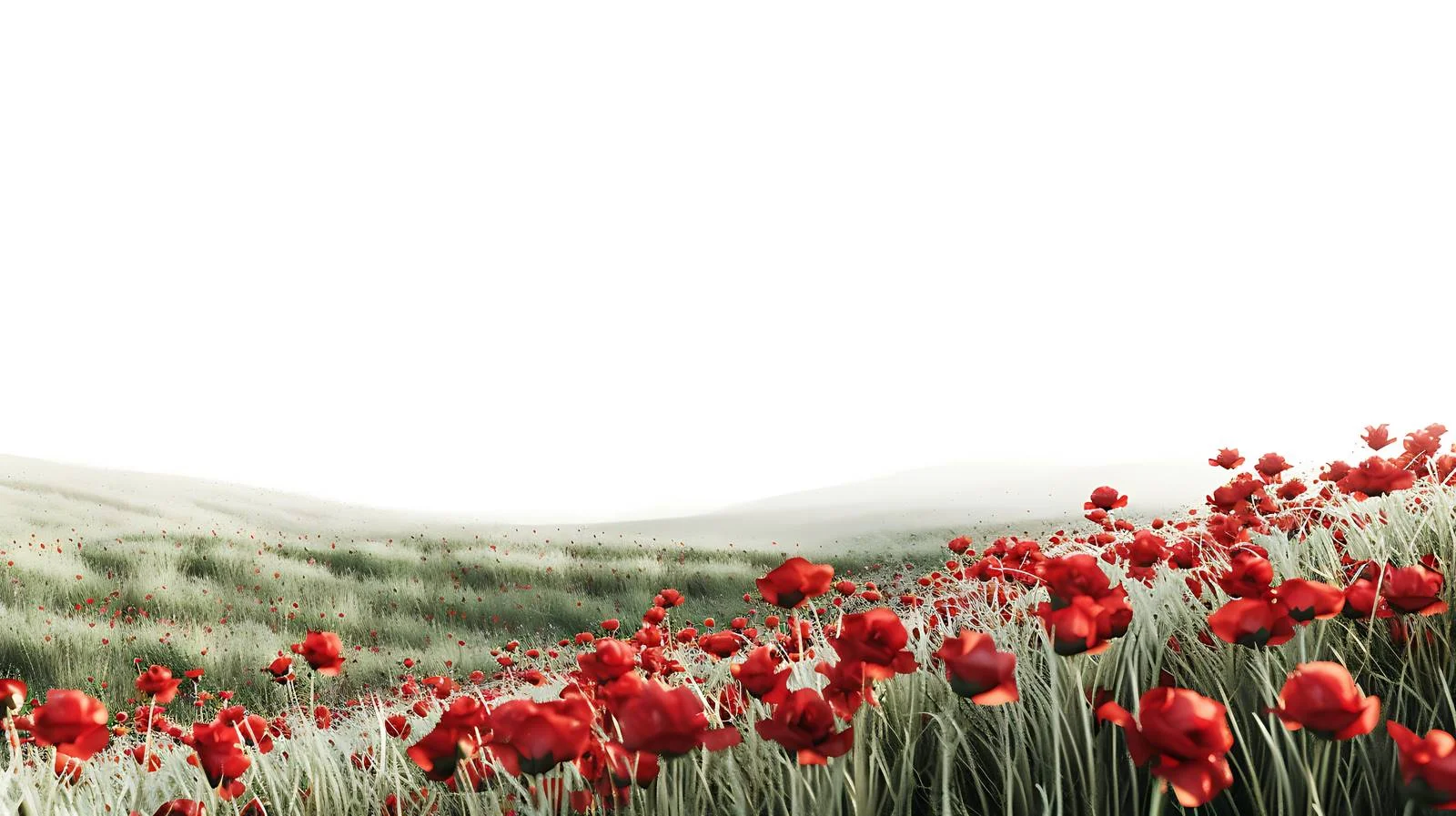 Vibrant Red Poppy Field in Summer — free download from Dotvec