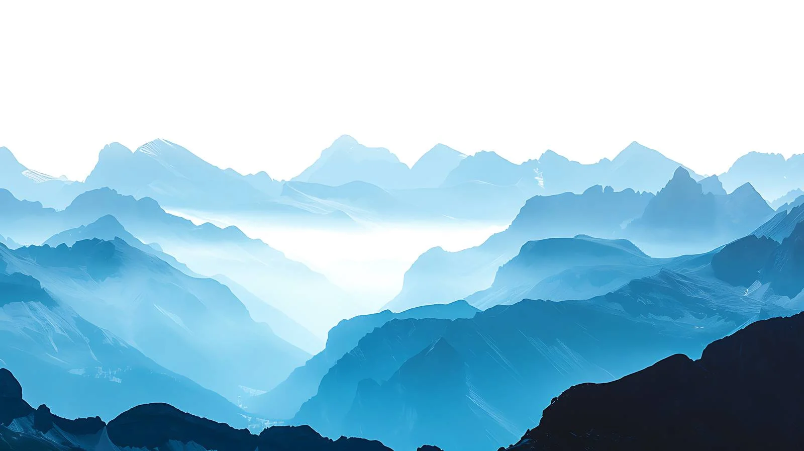 Stunning Summer Mountain Range Vista Scene — free download from Dotvec