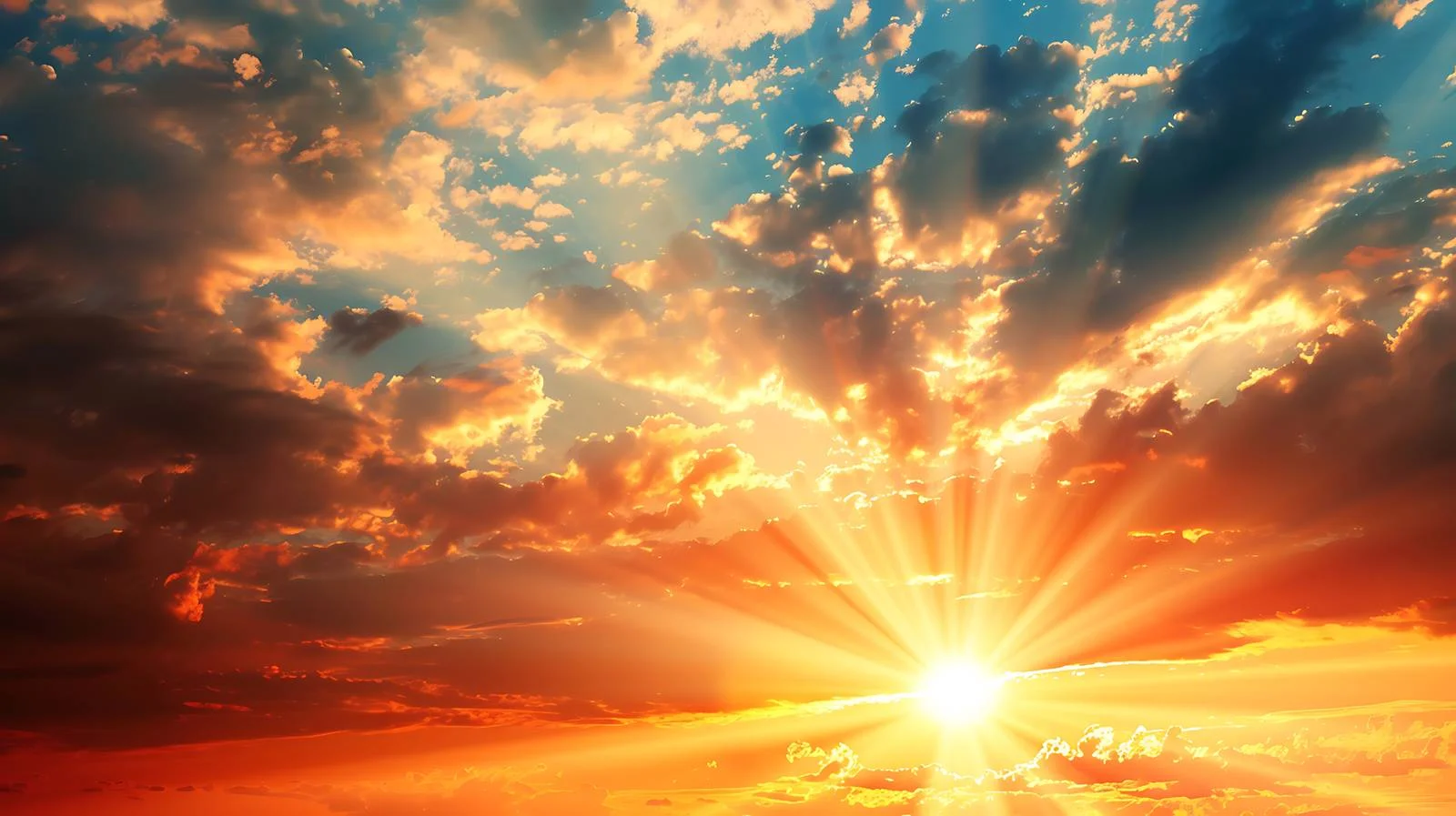 Vivid Summer Sunset Over White Sky — free download from Dotvec