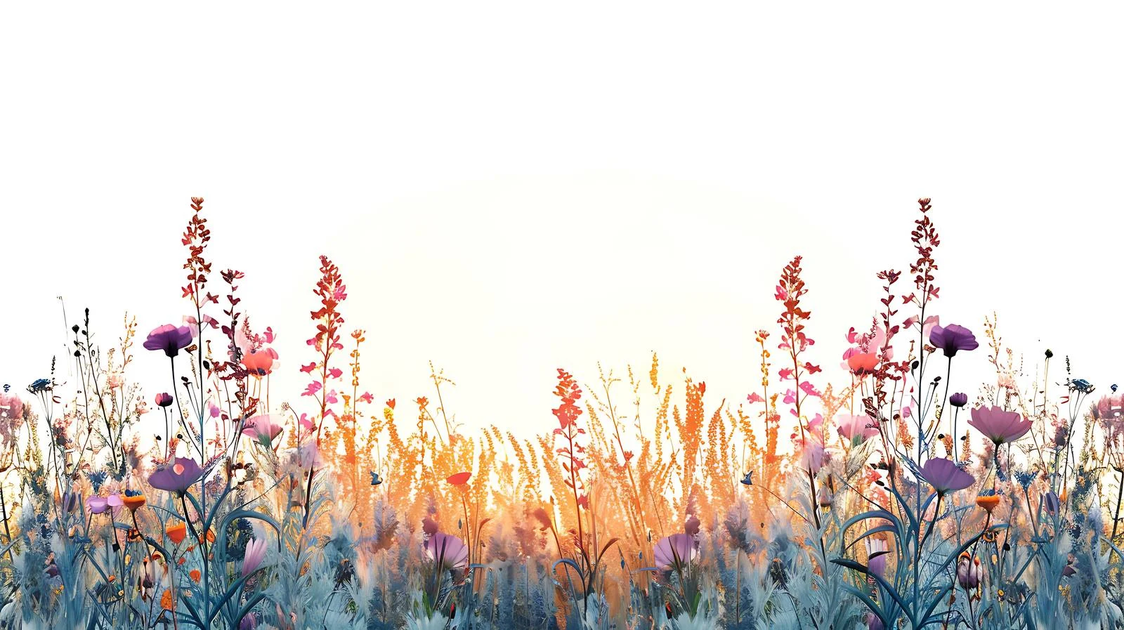 Serene Sunrise Above Summer Meadows — free download from Dotvec
