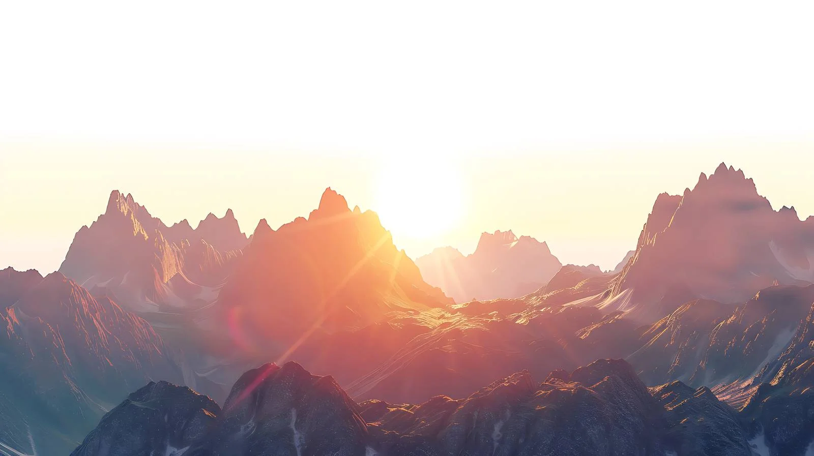 Majestic Dolomites Mountain Sunset View — free download from Dotvec