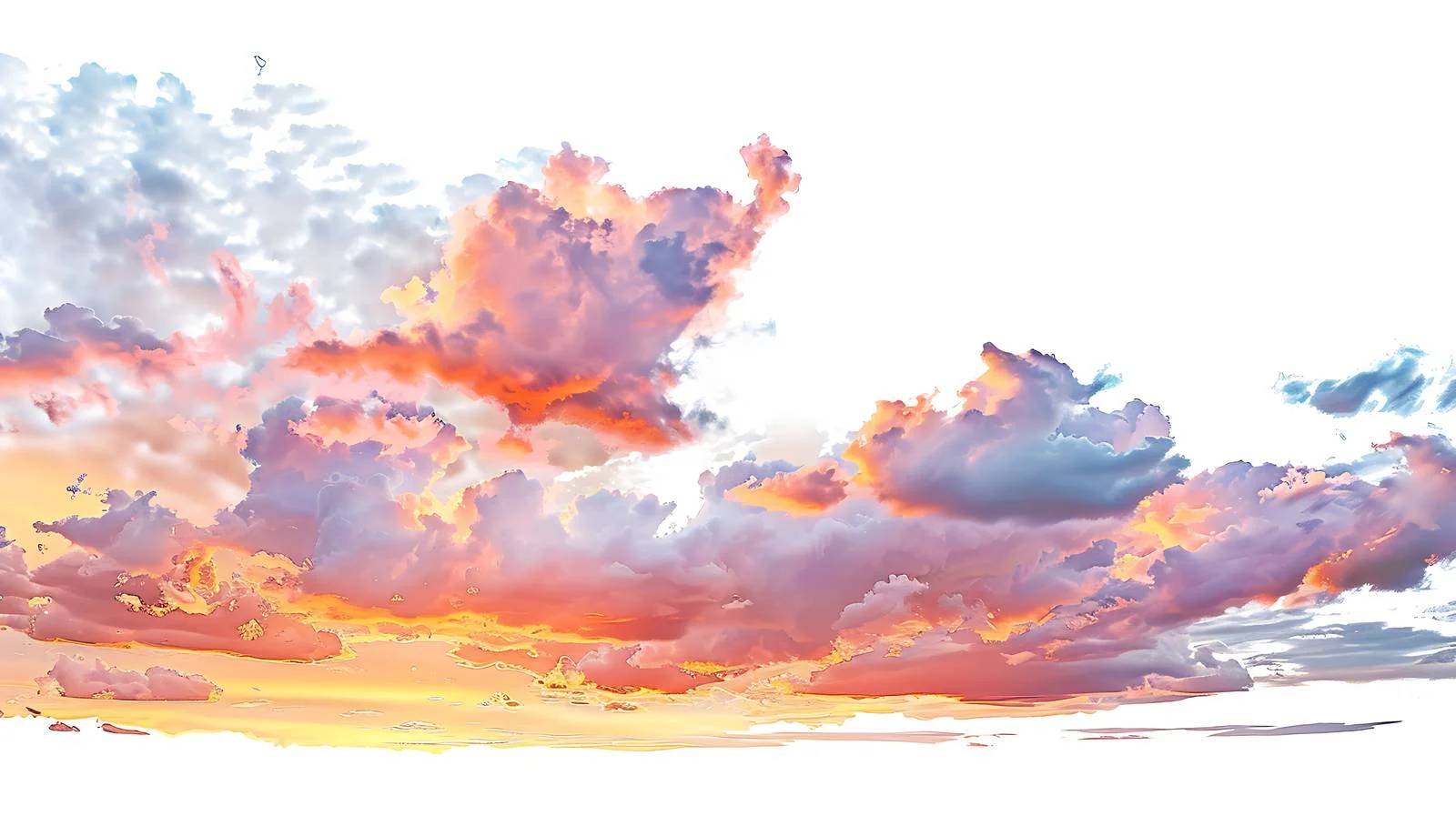 Vibrant Sunset Sky and Dramatic Clouds — free download from Dotvec