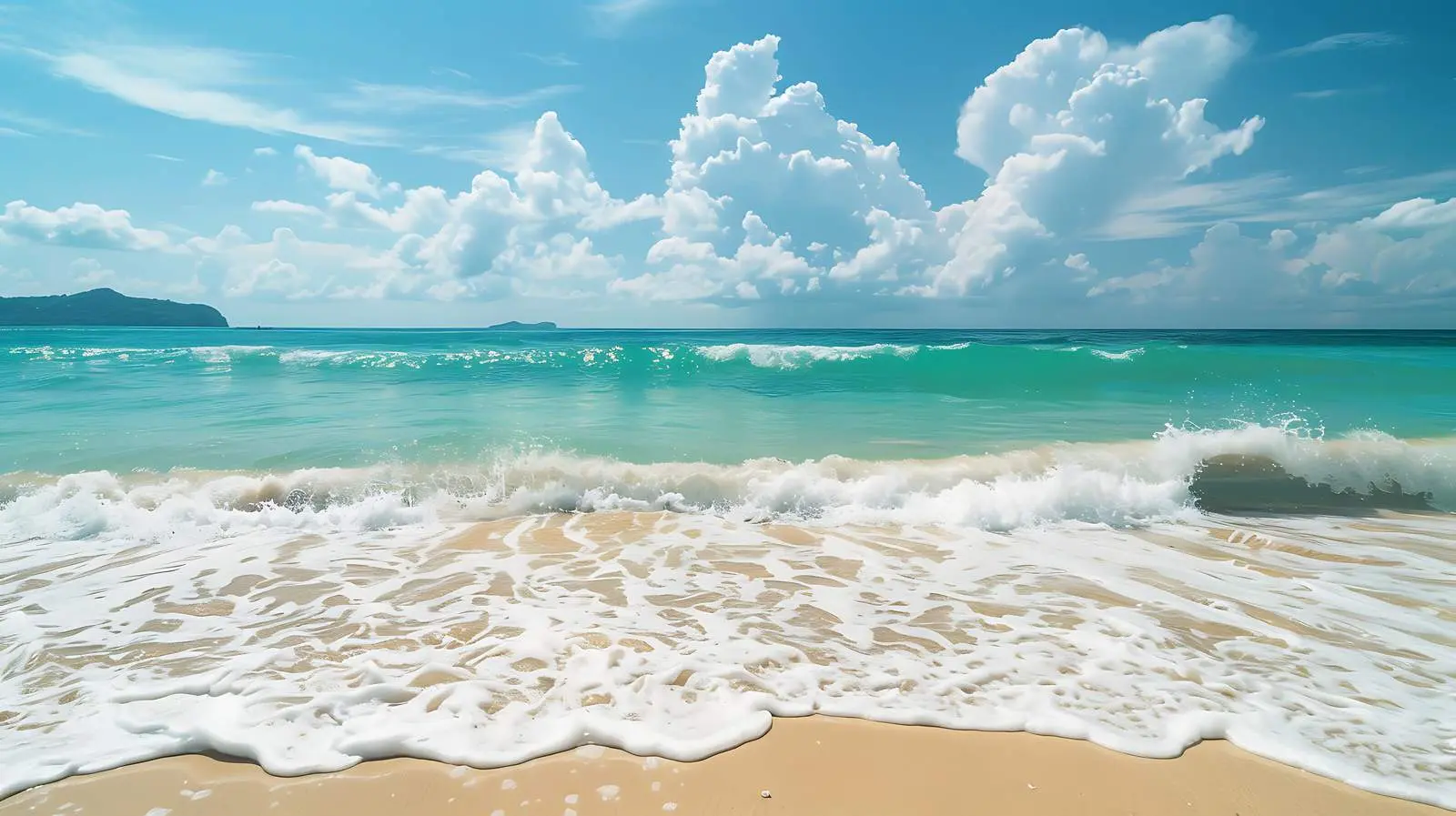 Pristine Tropical Beach with White Sand and Blue Sea — free download from Dotvec