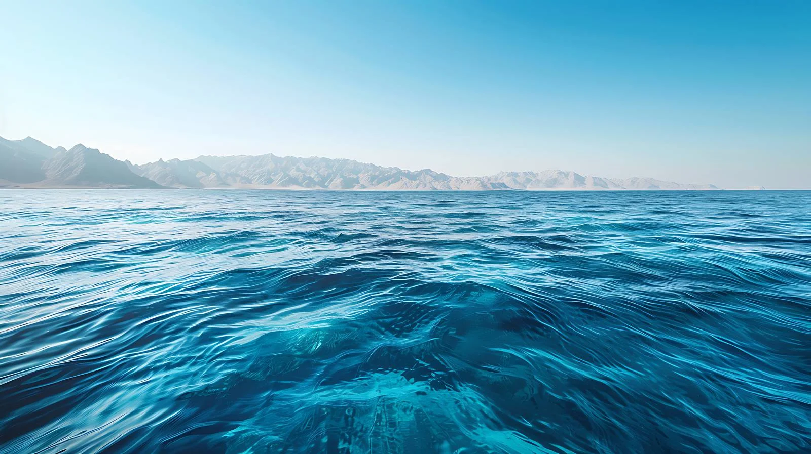 Tranquil Red Sea Surface View — free download from Dotvec