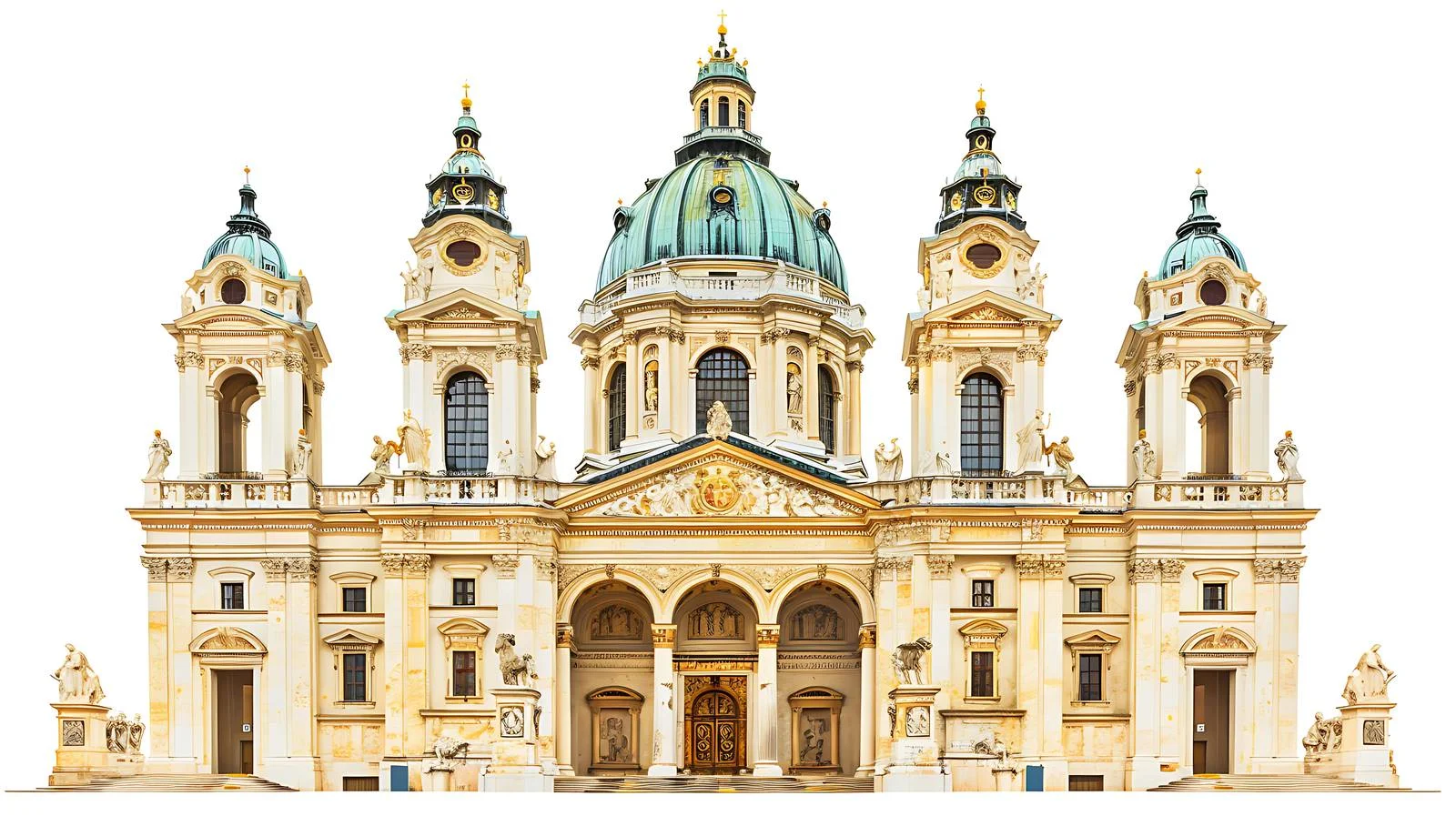 St. Charles Church View — free download from Dotvec