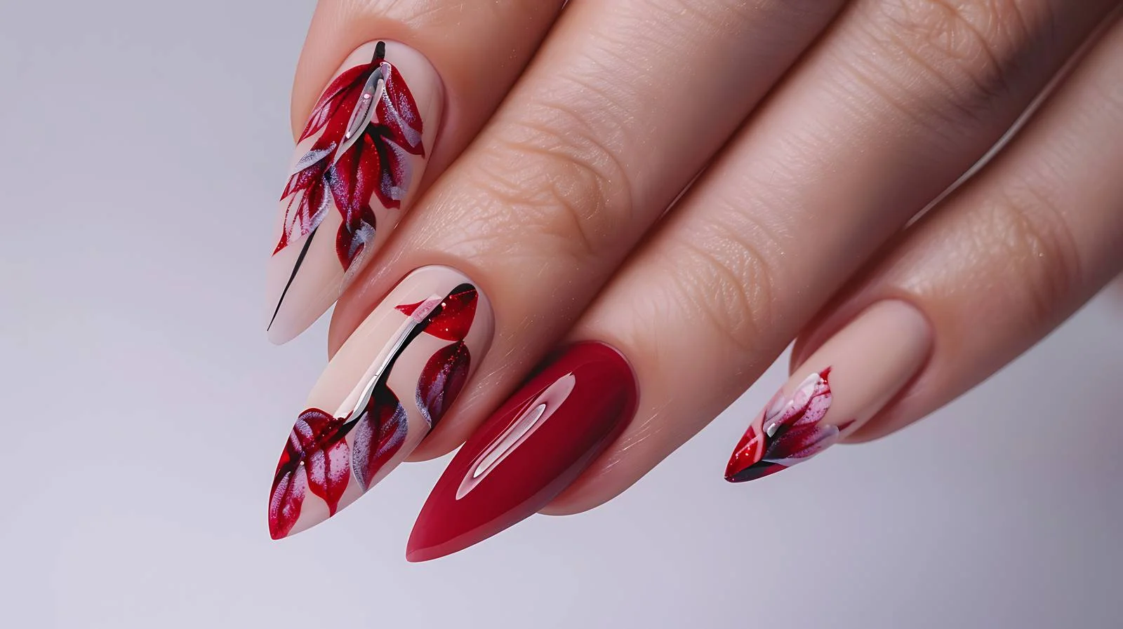 Elegant Women's Manicured Nails Enriched Beauty — free download from Dotvec