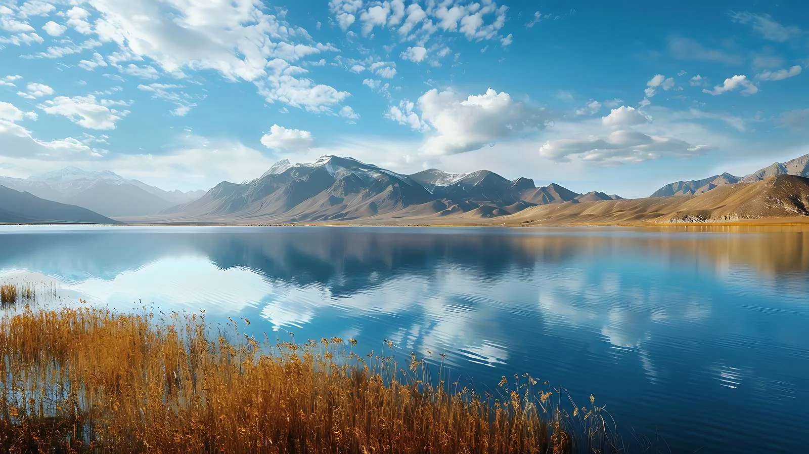 Tranquil Xinjiang Taimei Salim Lake View — free download from Dotvec